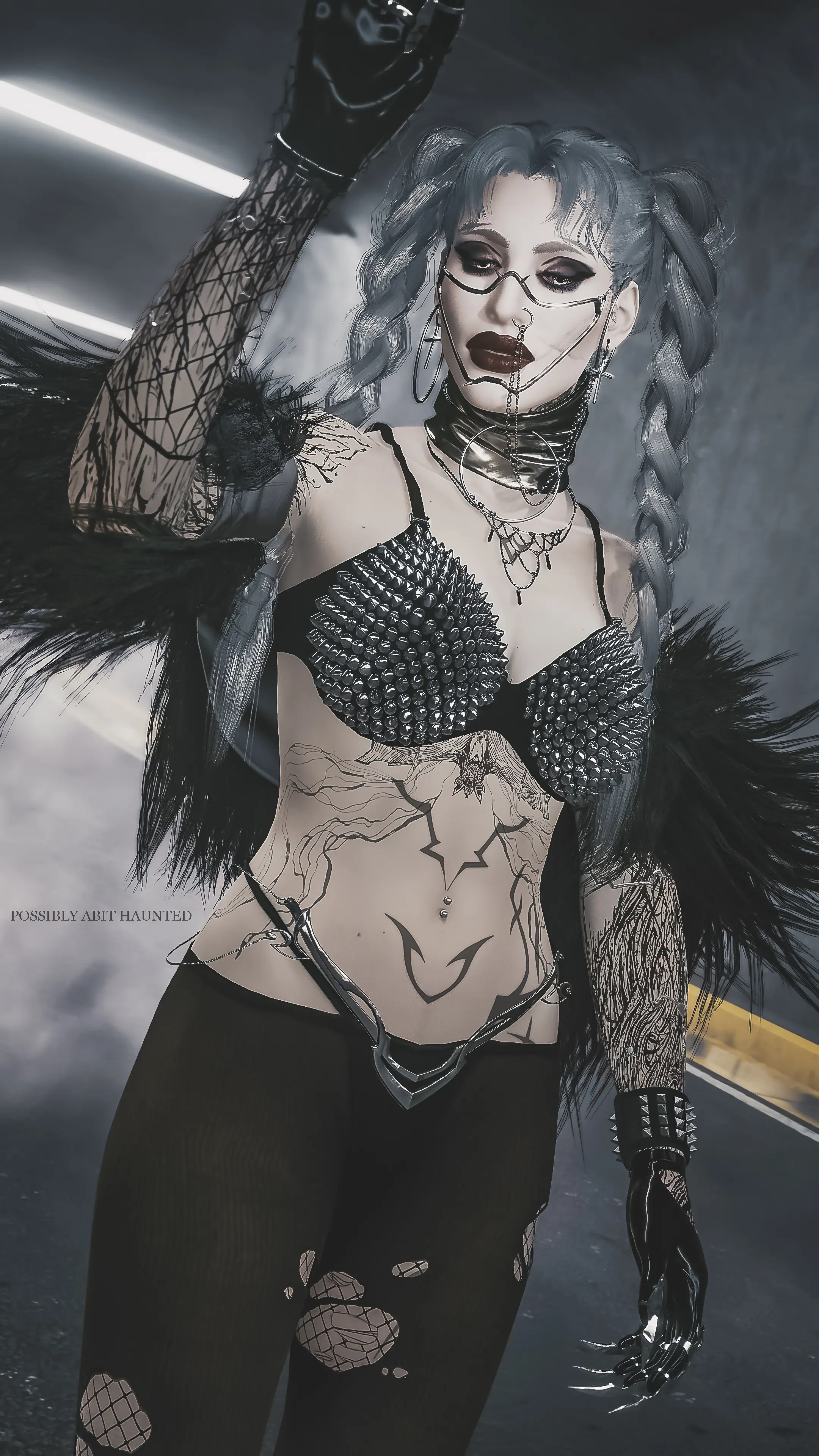 Spiked Bra Archive Xl Femv At Cyberpunk 2077 Nexus Mods And Community