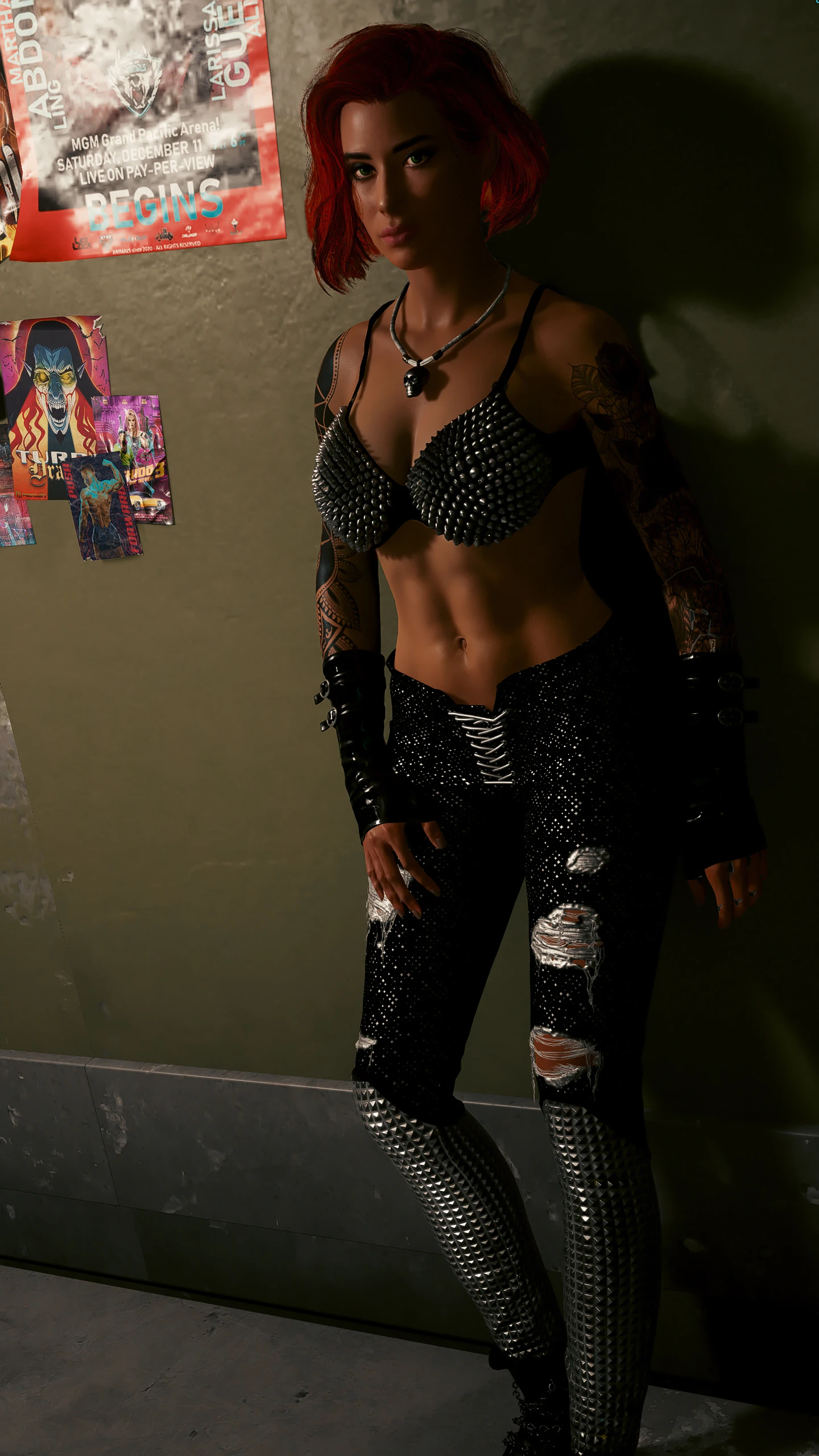 Spiked Bra Archive Xl Femv At Cyberpunk 2077 Nexus Mods And Community