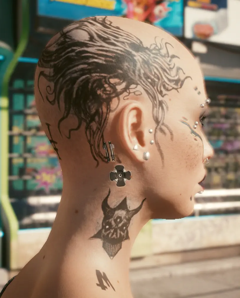 Night City Tattoos At Cyberpunk Nexus Mods And Community