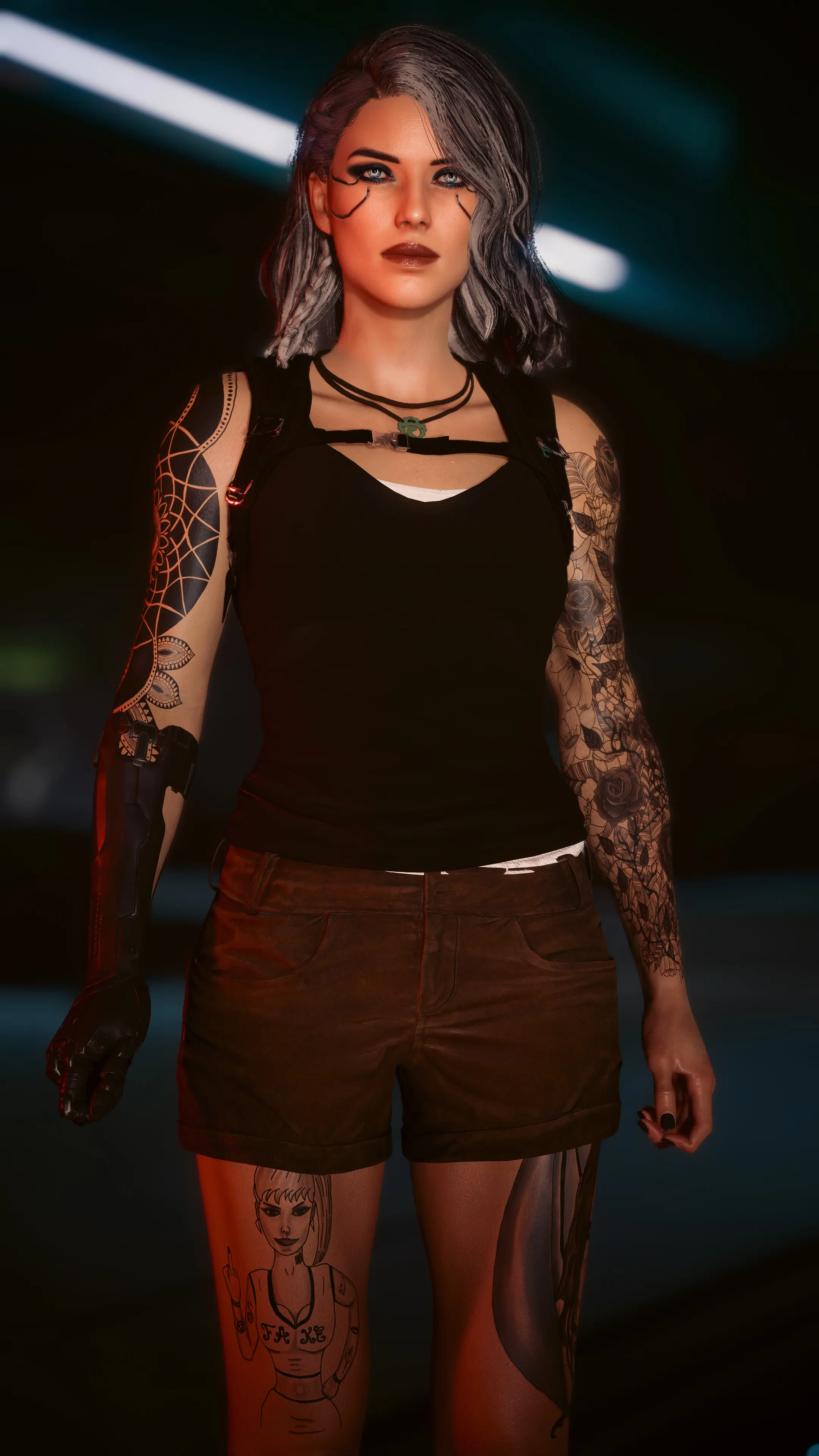 Lara Croft Unified Outfit (Archive XL - FemV) at Cyberpunk 2077 Nexus ...