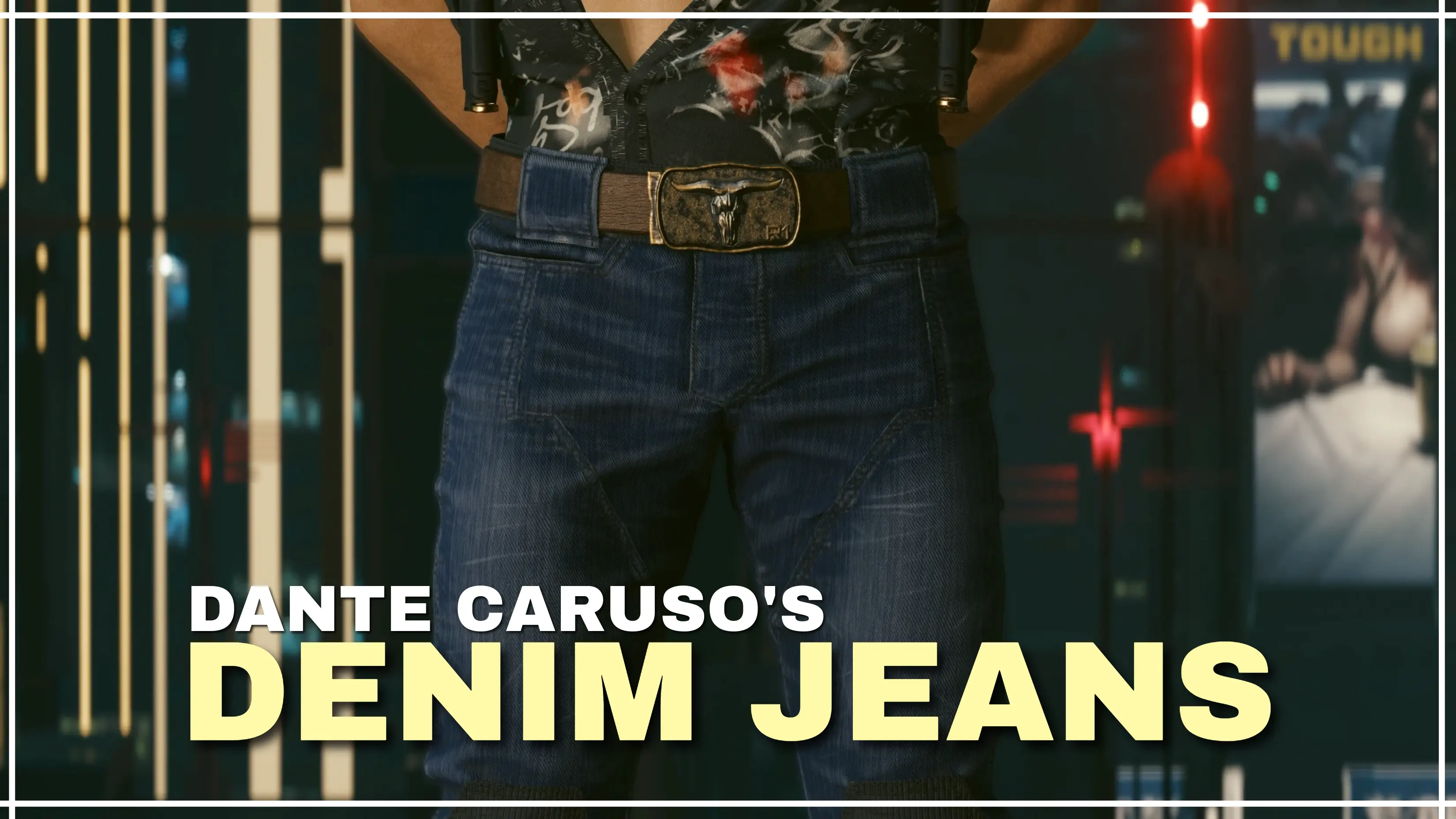 Dante Caruso s Denim Jeans at Cyberpunk 2077 Nexus Mods and