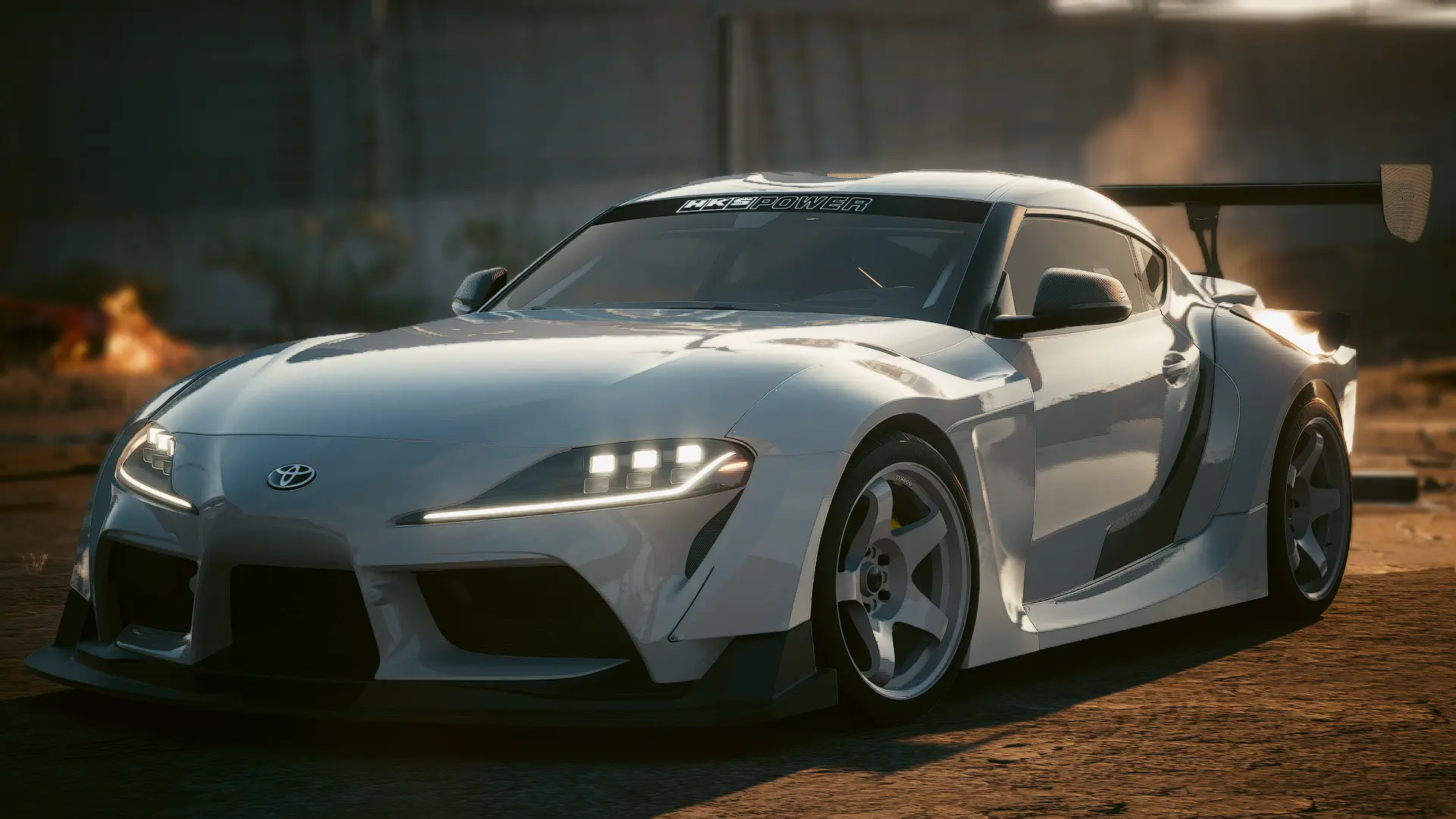 Toyota Supra Mk5 HKS Widebody at Cyberpunk 2077 Nexus - Mods and community