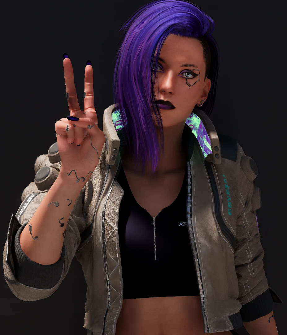 True E3 Concept Art Jacket at Cyberpunk 2077 Nexus - Mods and community