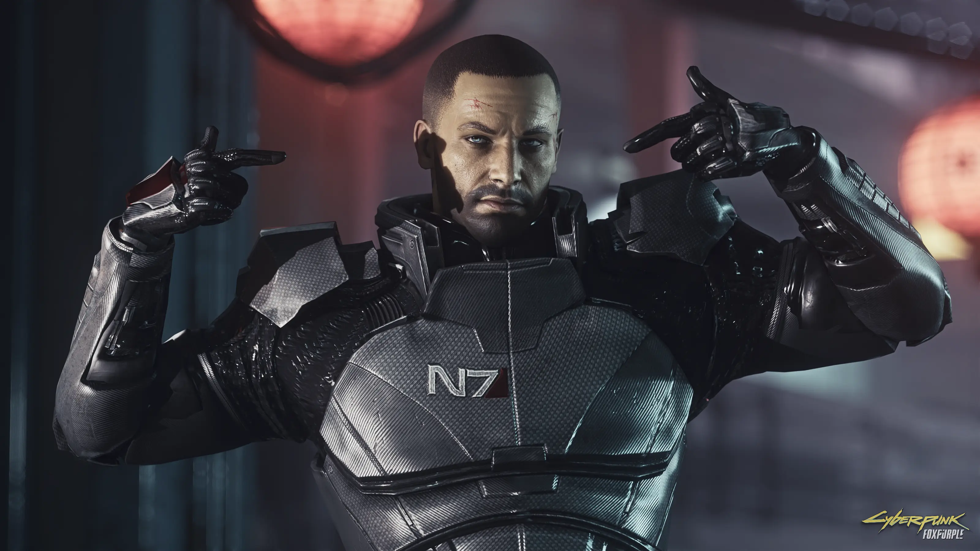 Biblically Accurate Commander Shepard at Cyberpunk 2077 Nexus - Mods ...