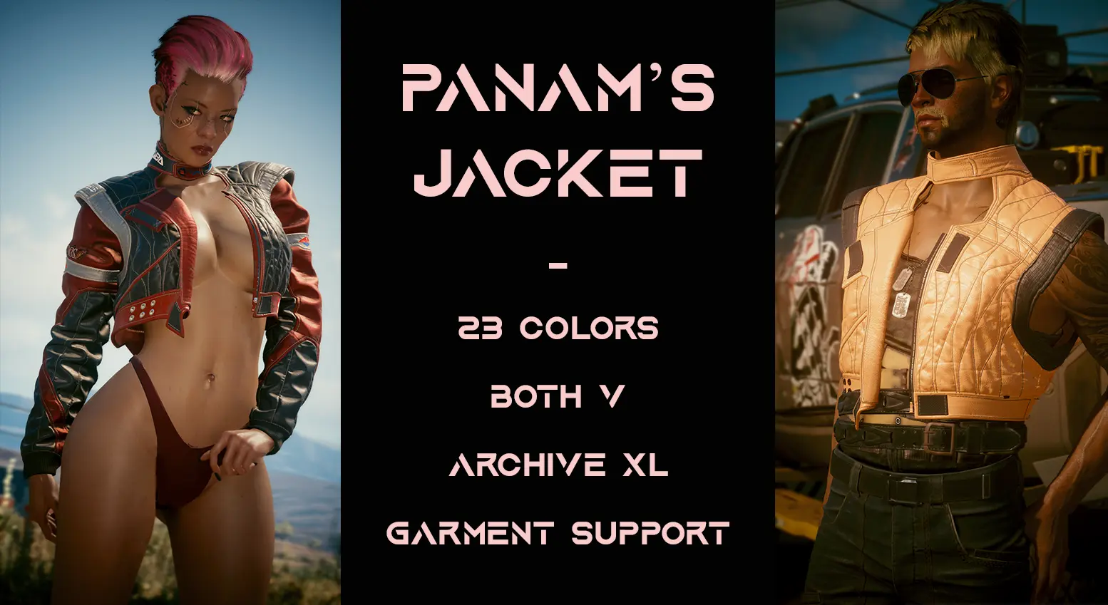 Panam S Jacket And Recolors Archive XL At Cyberpunk 2077 Nexus Mods   13262 1708824958 1717470947 