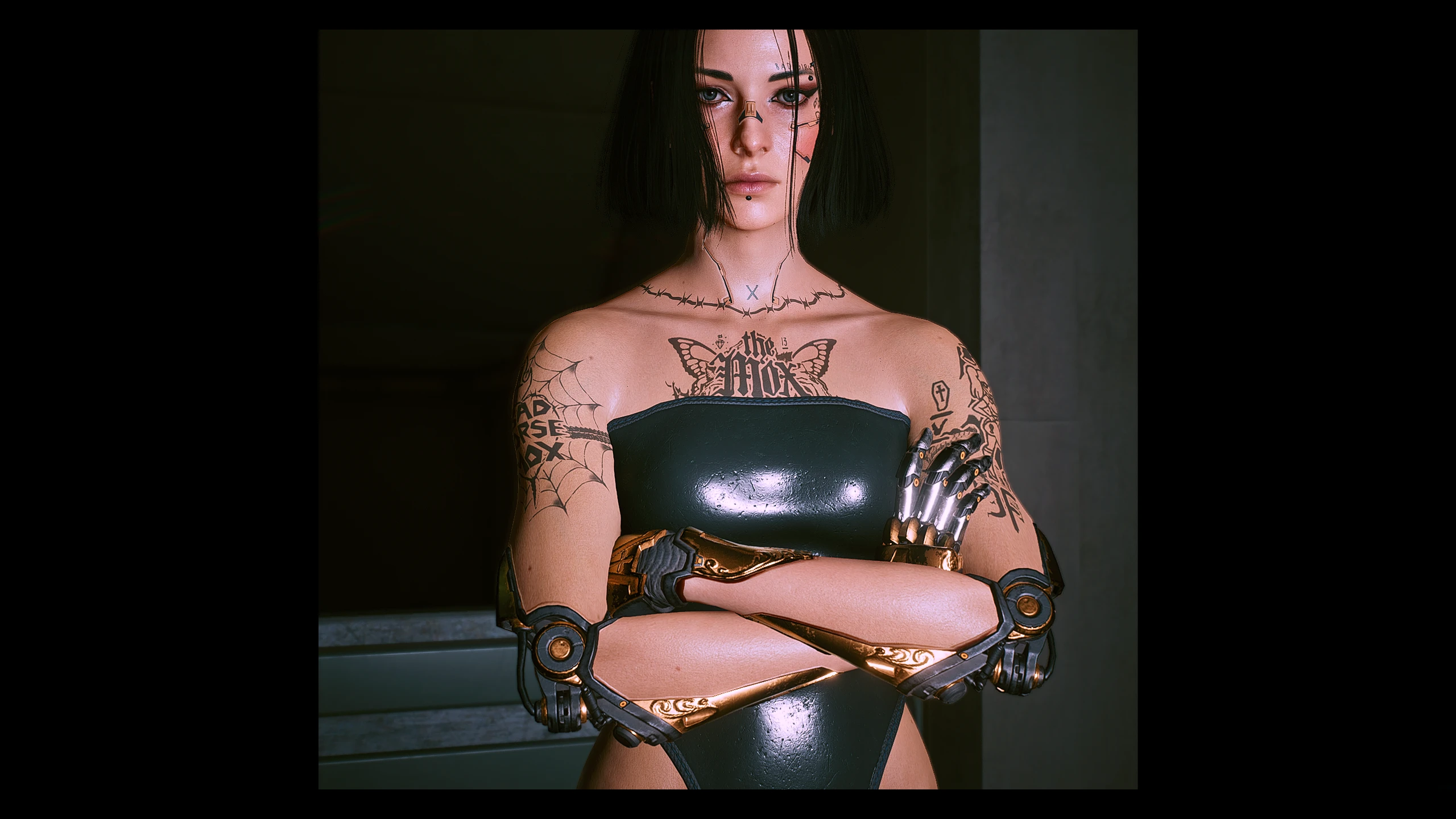 Cyberpunk tattoo mod фото 8