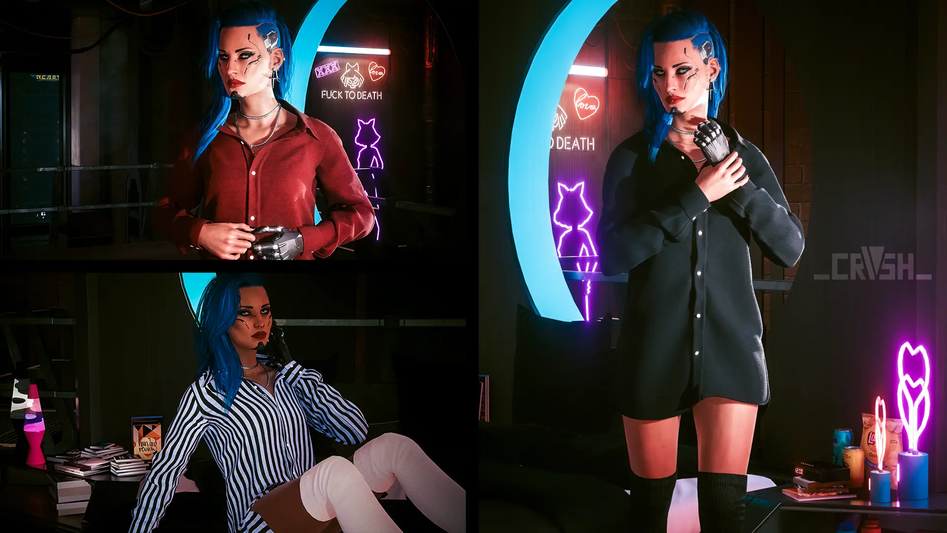 Boyfriend's shirt Both V - Archive XL at Cyberpunk 2077 Nexus - Mods ...