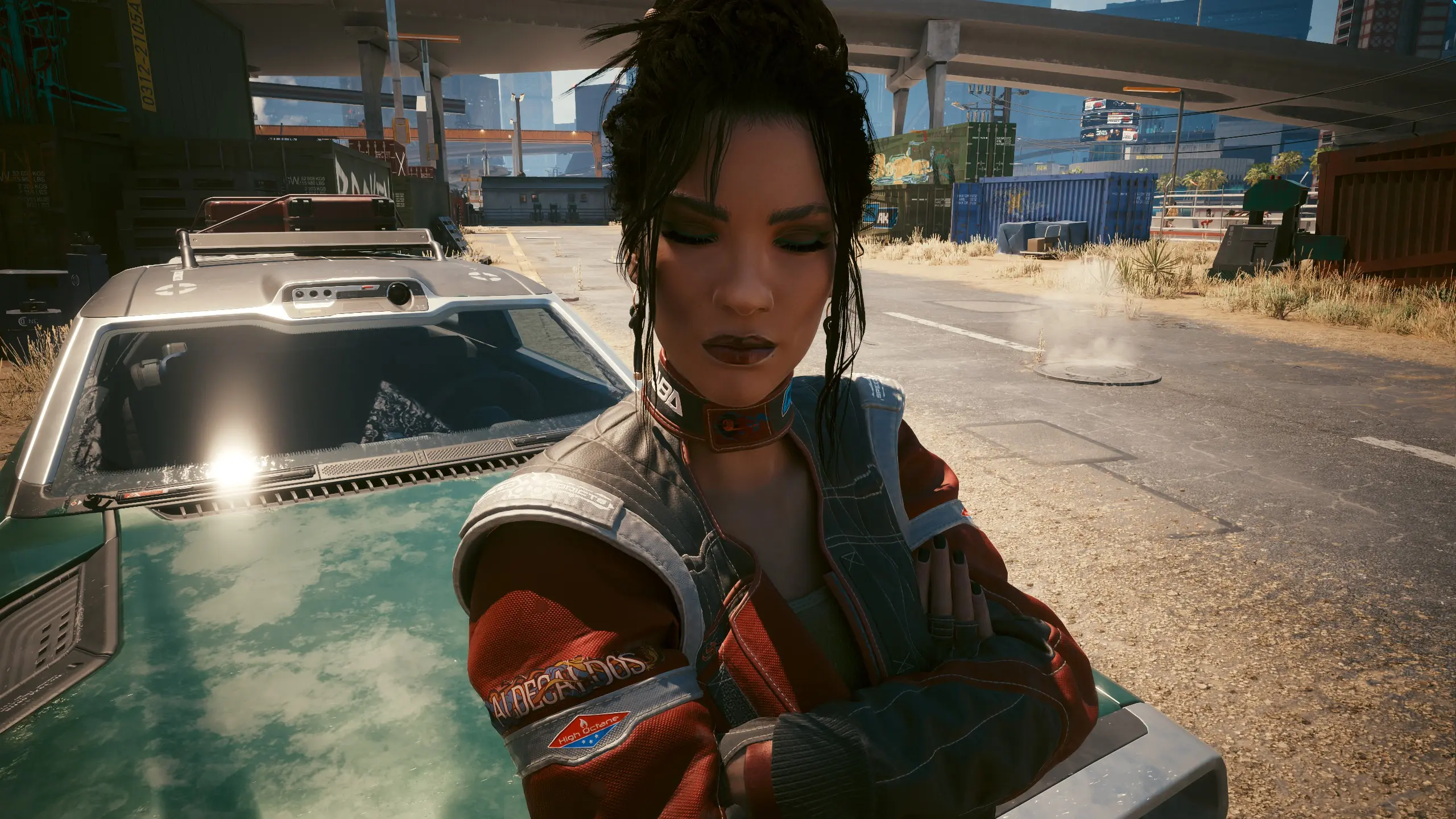 Highres makeup for Panam with Rogue earrings at Cyberpunk 2077 Nexus ...