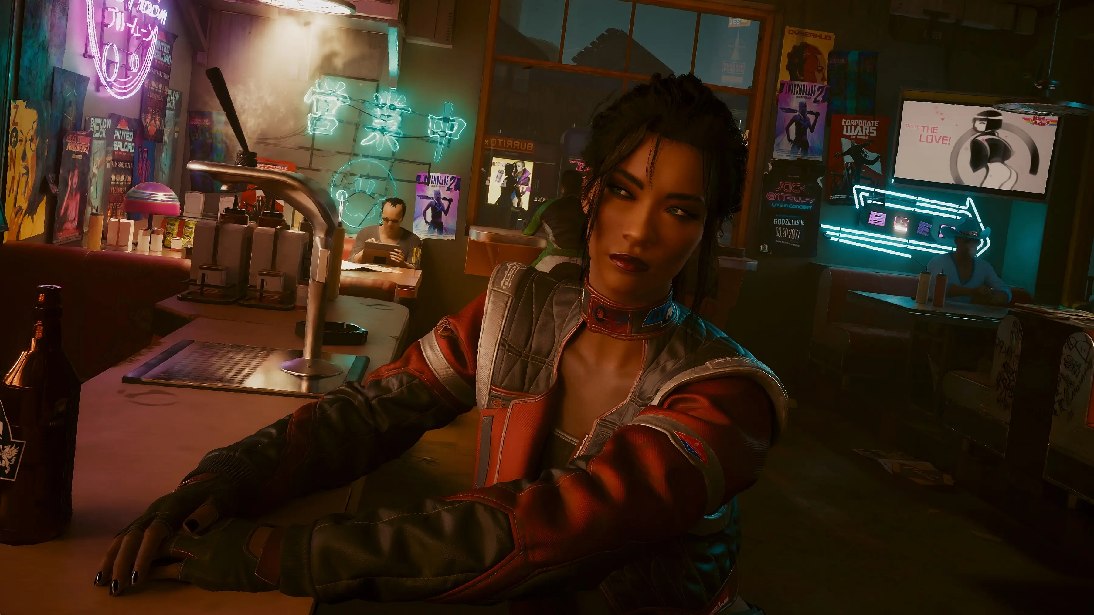 Highres makeup for Panam with Rogue earrings at Cyberpunk 2077 Nexus ...