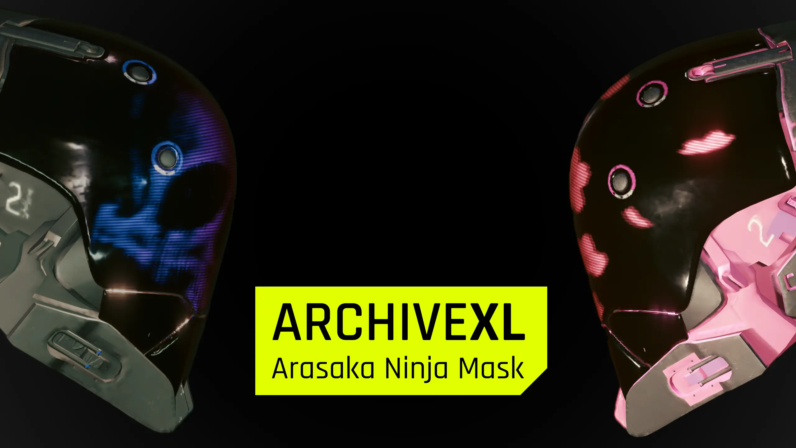 Arasaka Ninja Mask - ArchiveXL - Customizable at Cyberpunk 2077 Nexus ...