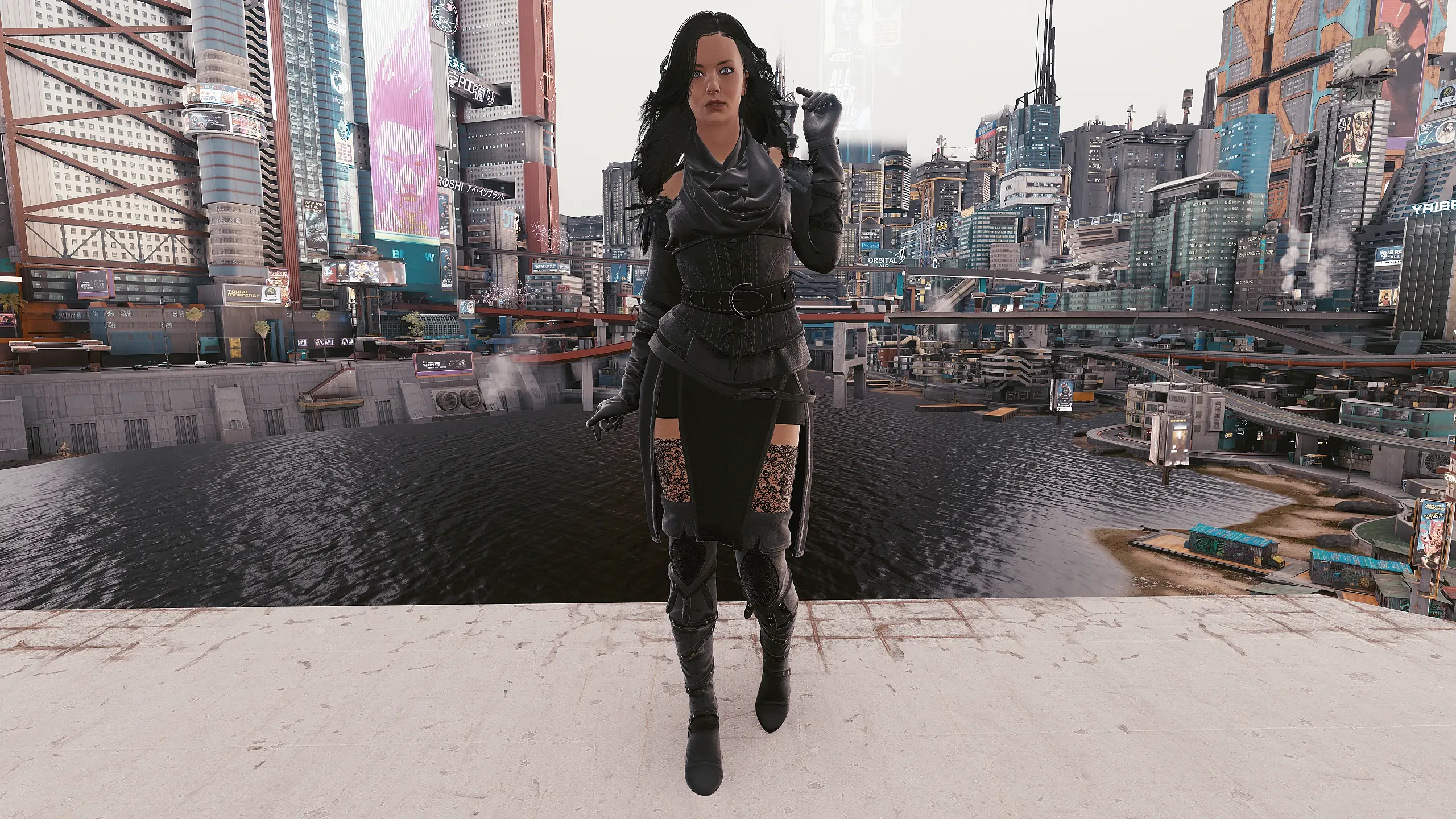 Yennefer Basehead and Clothing - Archive XL at Cyberpunk 2077 Nexus ...