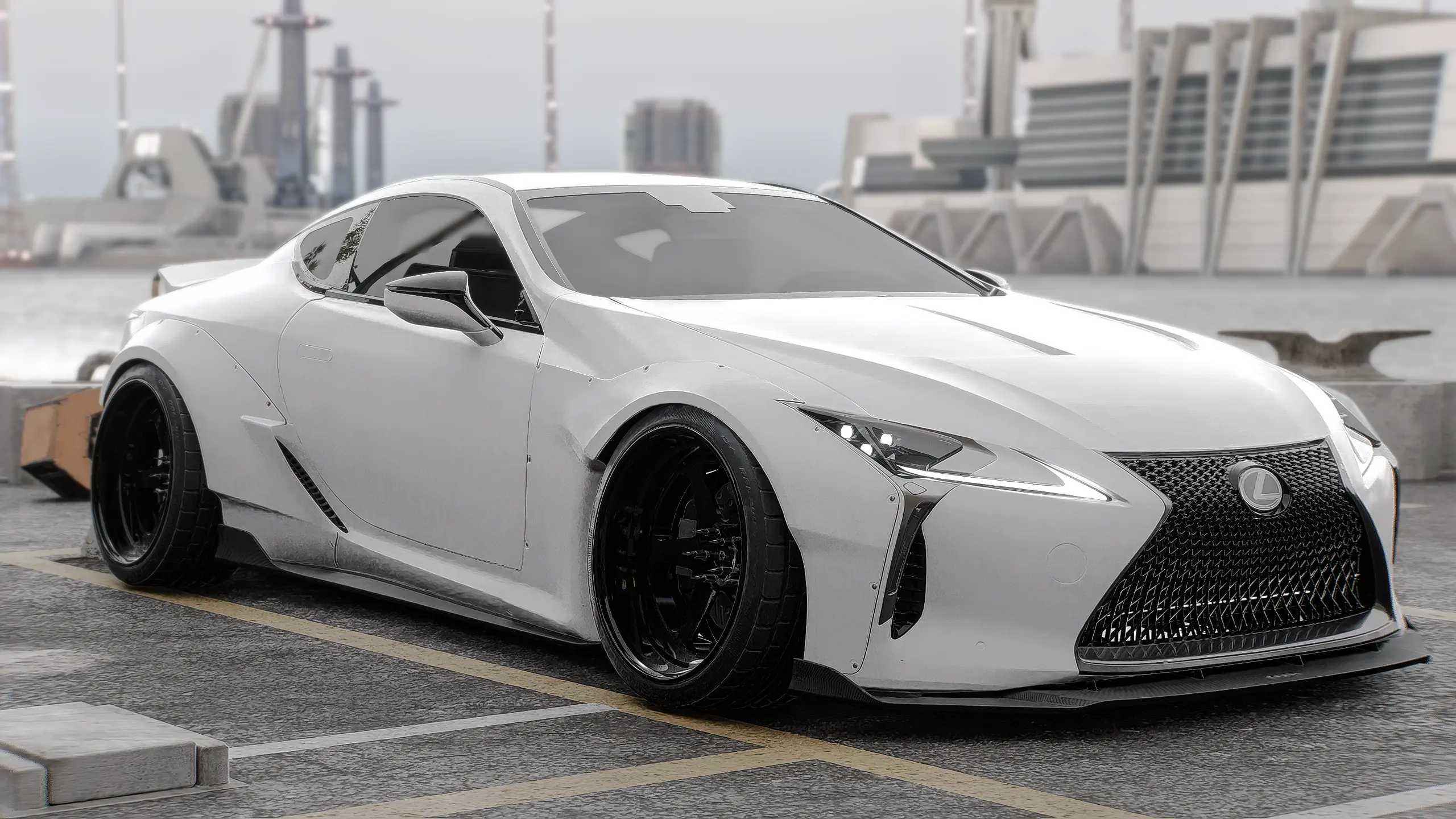 Lexus LC500 Liberty Walk at Cyberpunk 2077 Nexus - Mods and community