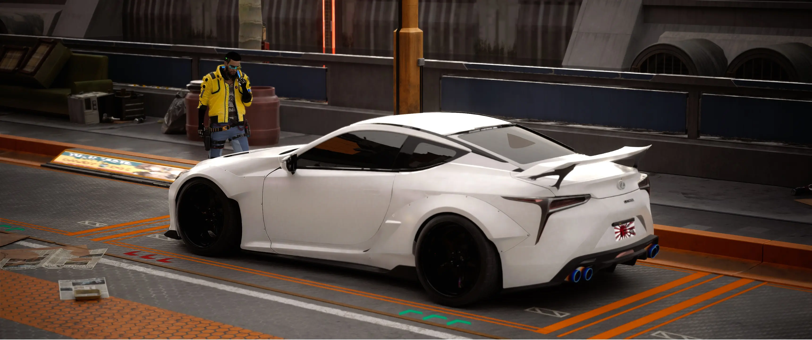 Lexus LC500 Liberty Walk at Cyberpunk 2077 Nexus - Mods and community