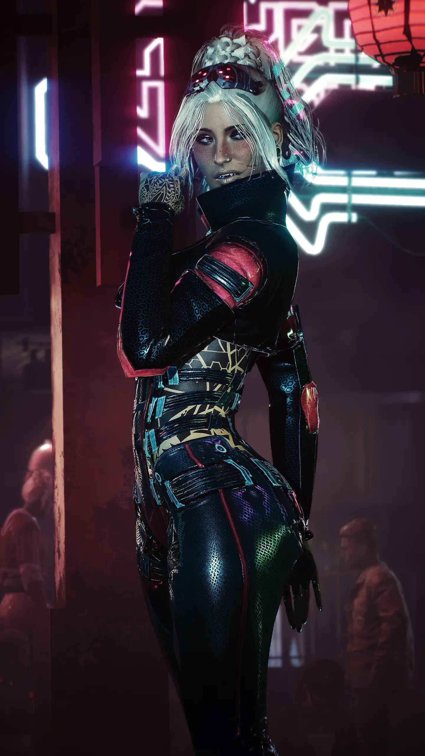 Aria T'Loak Suit (Archive XL - ACM - FemV) at Cyberpunk 2077 Nexus ...