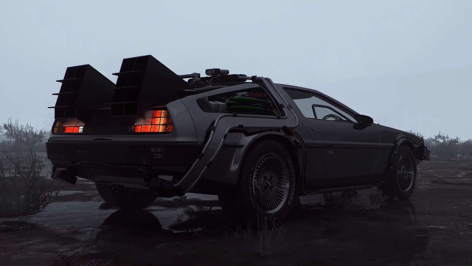 DeLorean DMC-12 BTF(Back to the Future) at Cyberpunk 2077 Nexus - Mods ...