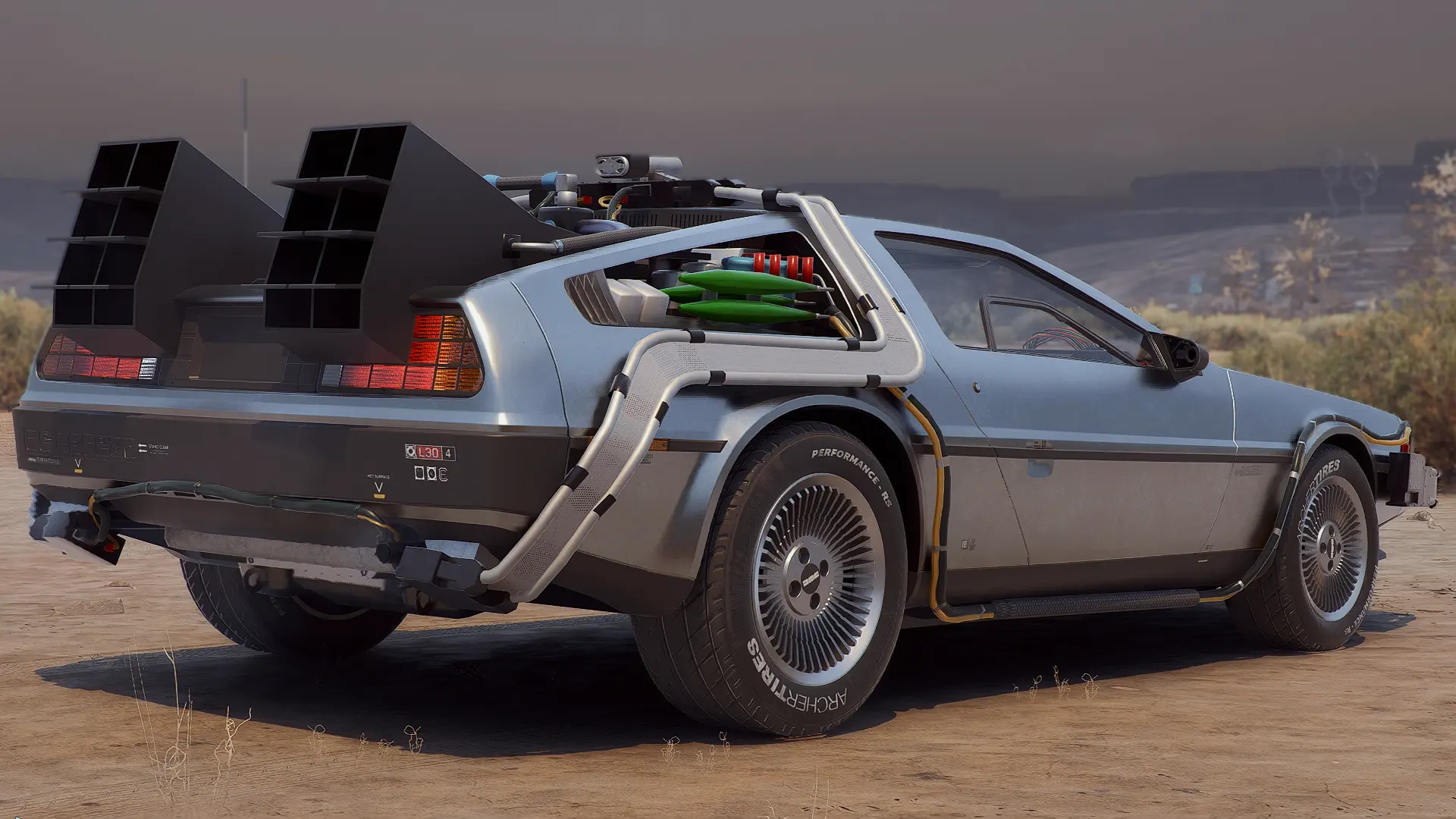 DeLorean DMC-12 BTF(Back to the Future) at Cyberpunk 2077 Nexus - Mods ...