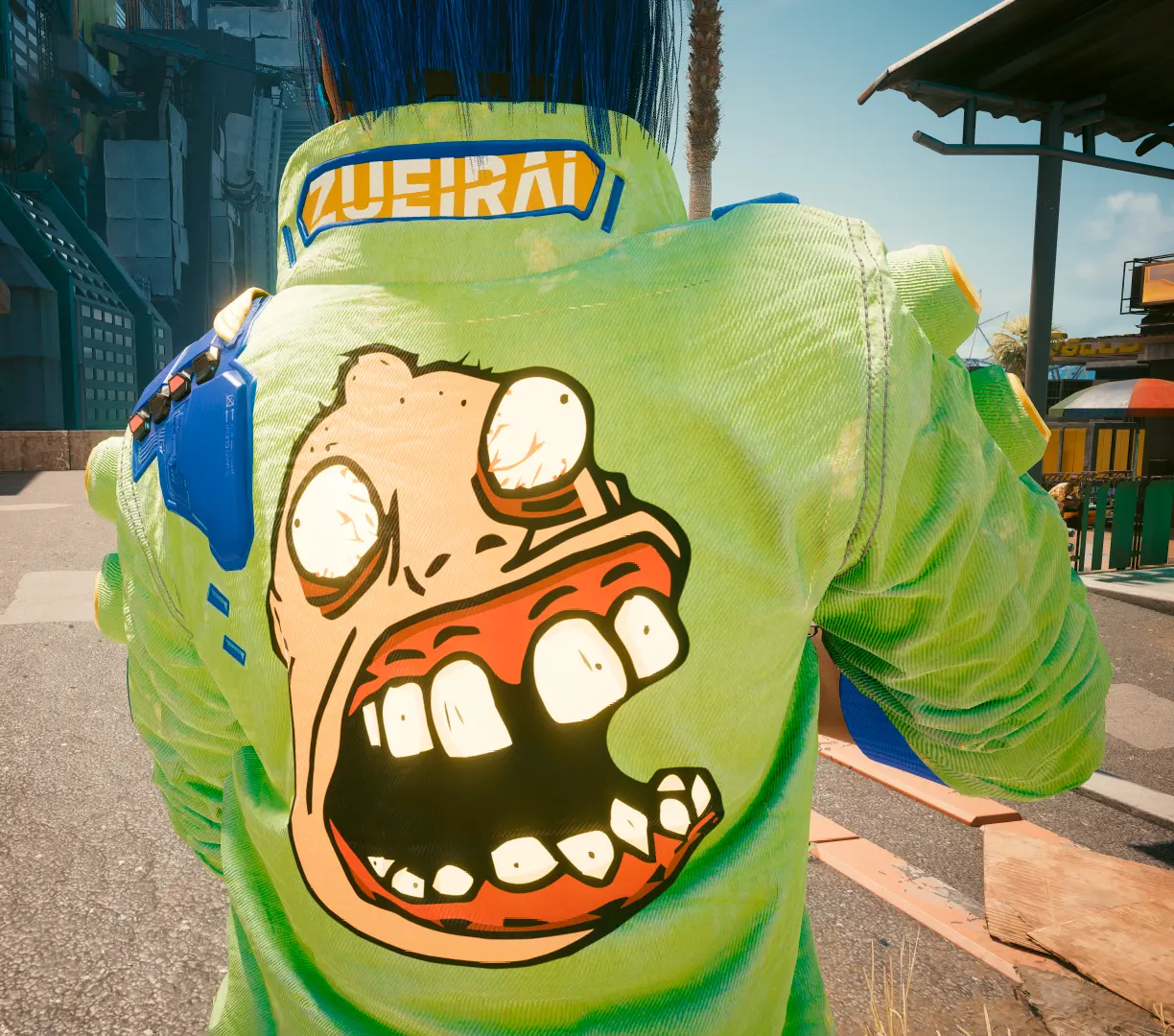 huehueBR jacket MOD at Cyberpunk 2077 Nexus - Mods and community