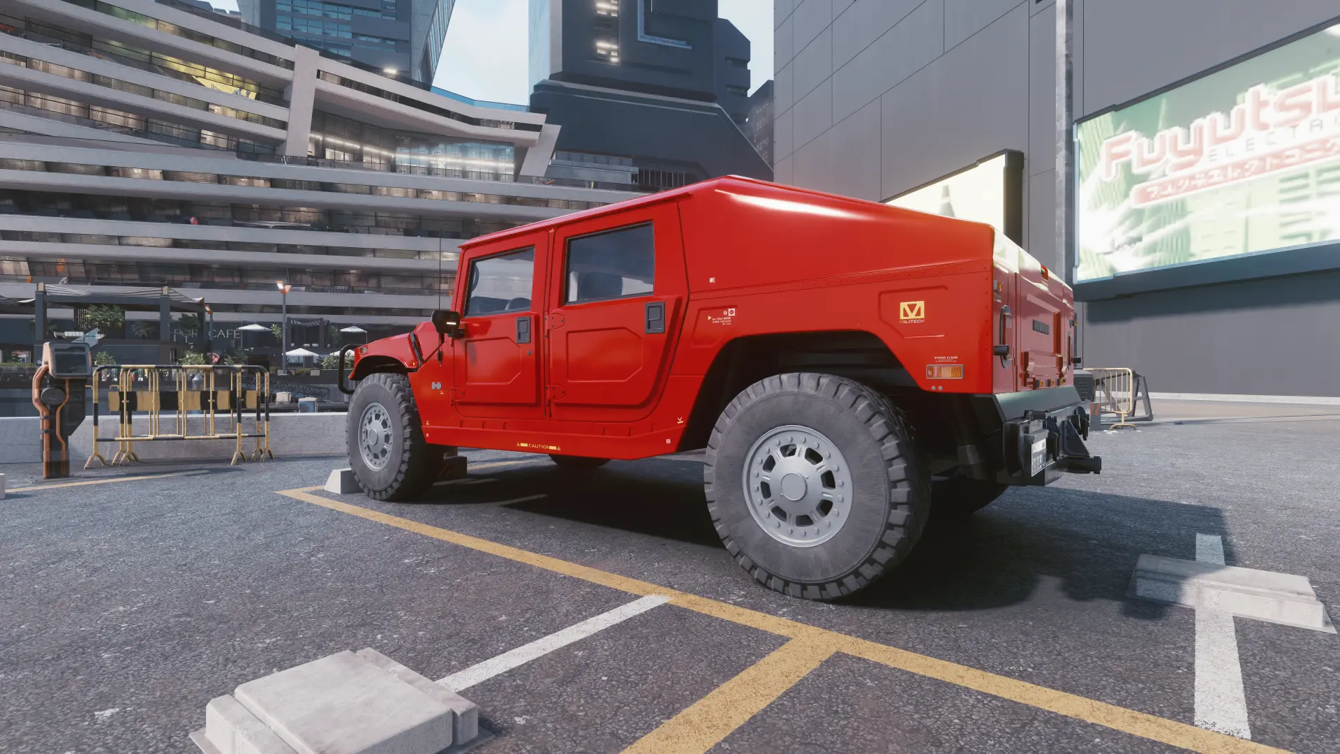 HUMMER H1 at Cyberpunk 2077 Nexus - Mods and community