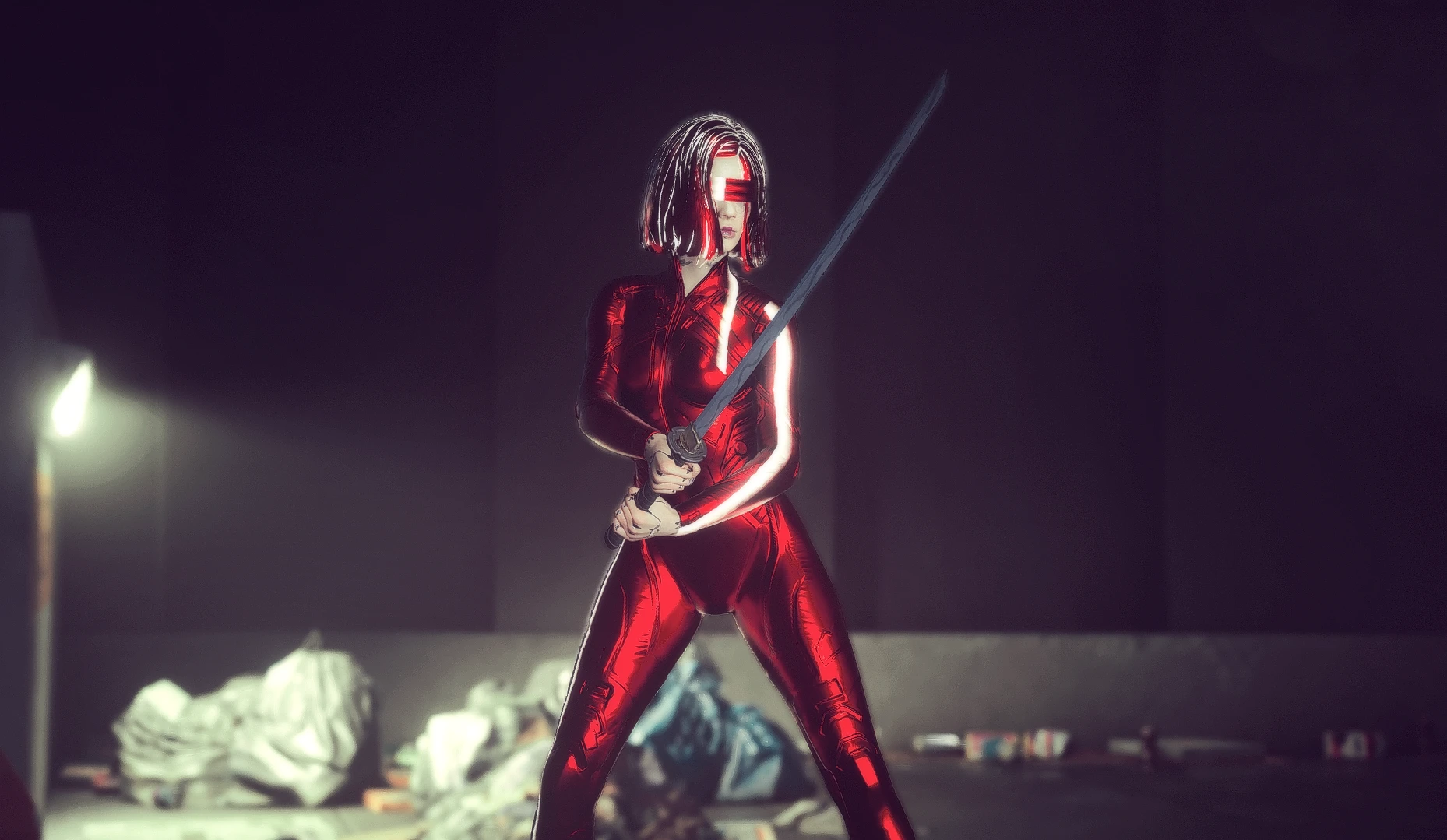 Cyberpunk костюм нетранера фото 16