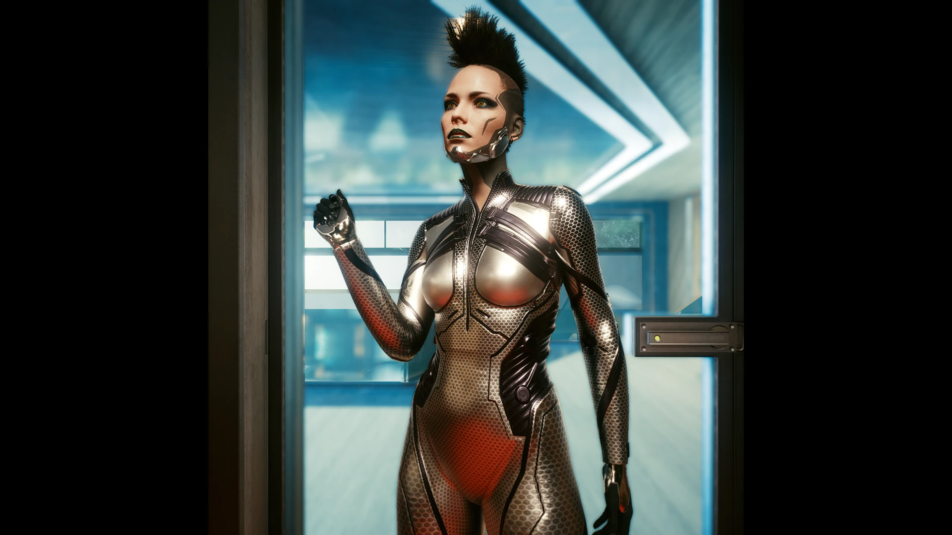 Cyberpunk костюм нетранера фото 1