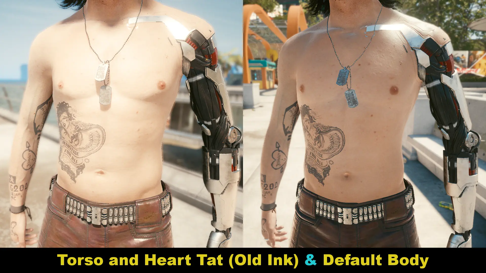 Johnny Reskinned Concept Art Tattoos And Scars And More For Just   2385 1618901002 2124543829 