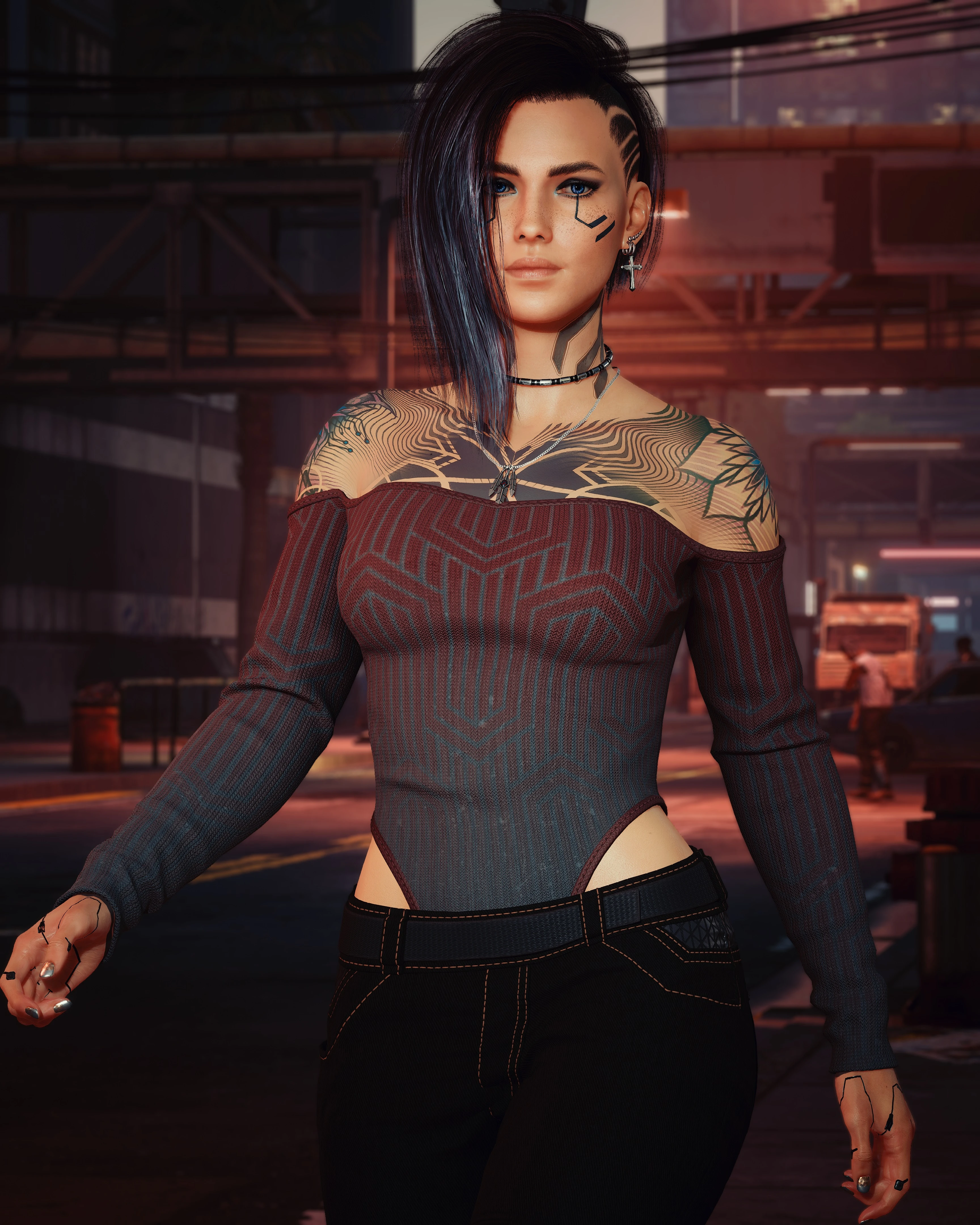 Panam's Pants for V - Clean and recolors at Cyberpunk 2077 Nexus - Mods ...