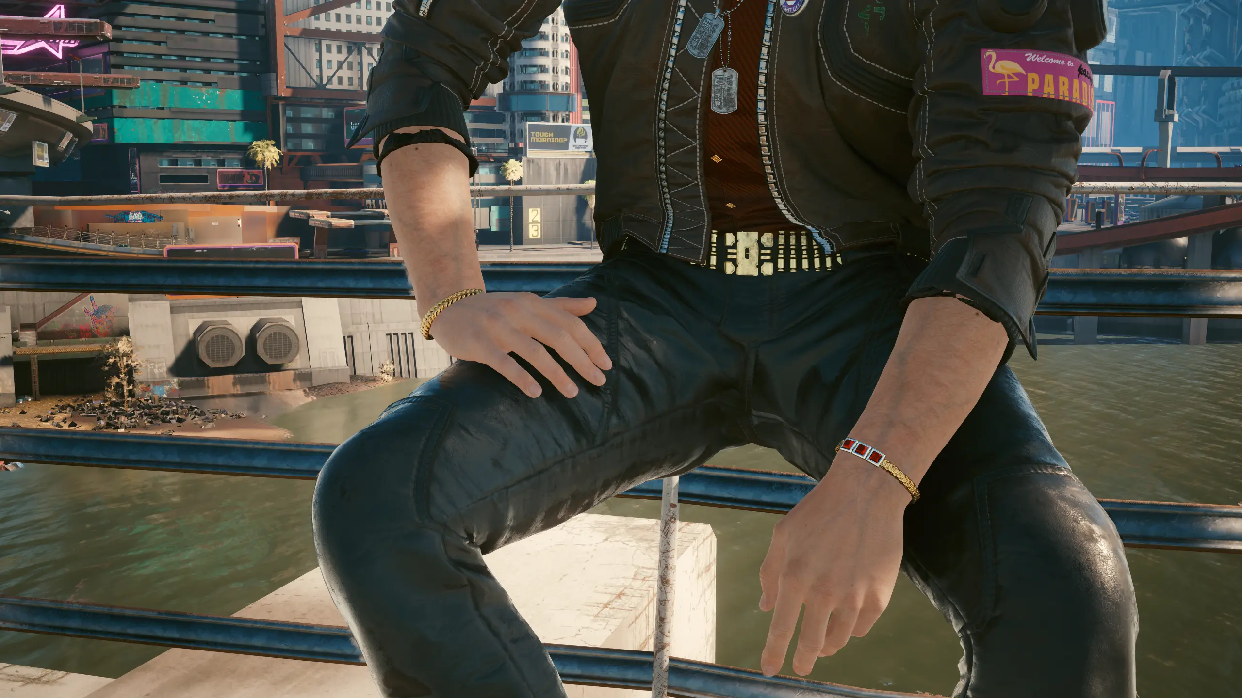 Johnny Silverhand Arm for V and Accessory Modpack at Cyberpunk 2077 ...