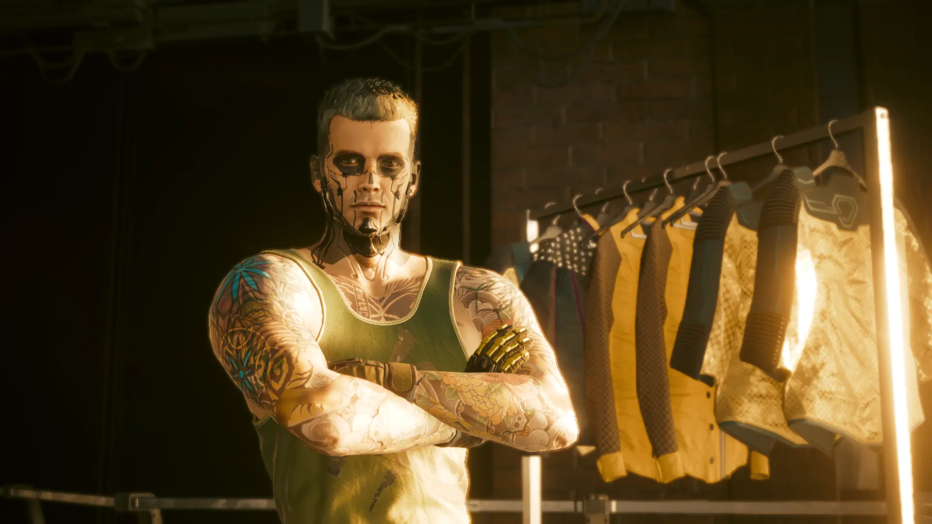 Japanese Tattoo Sleeves Shop - Vanilla Body at Cyberpunk 2077 Nexus ...