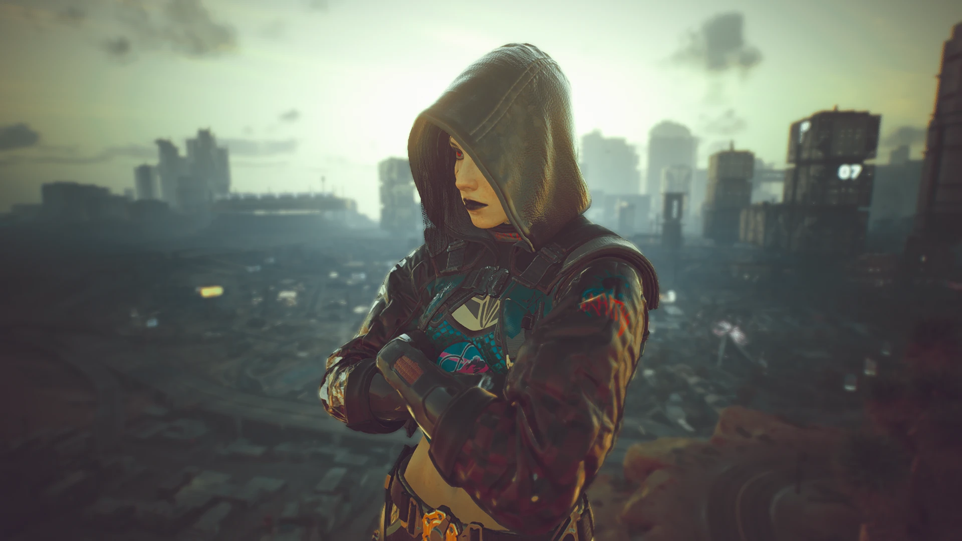 Wraiths Hood With Hair At Cyberpunk 2077 Nexus - Mods And Community