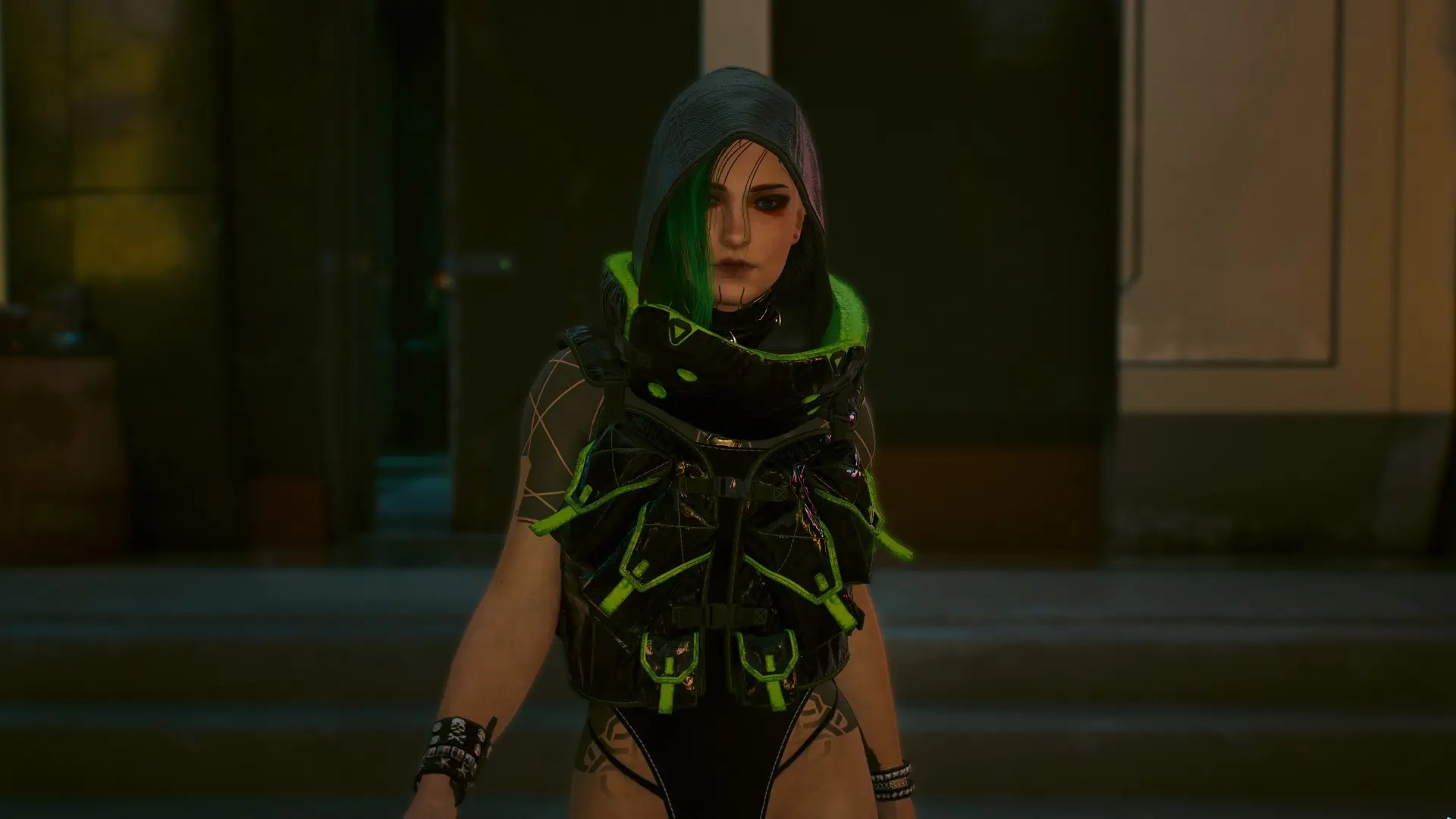 Wraiths Hood With Hair At Cyberpunk 2077 Nexus - Mods And Community