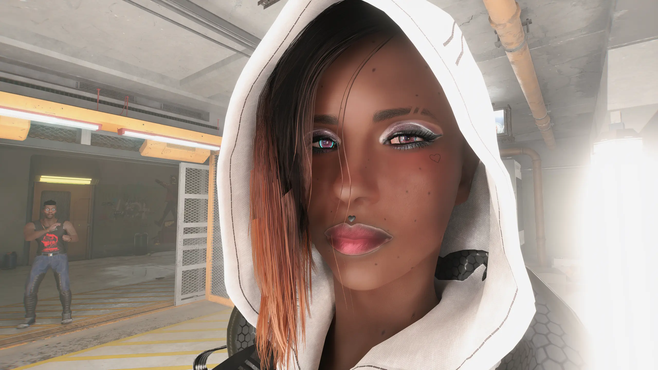 Wraiths Hood With Hair At Cyberpunk 2077 Nexus - Mods And Community