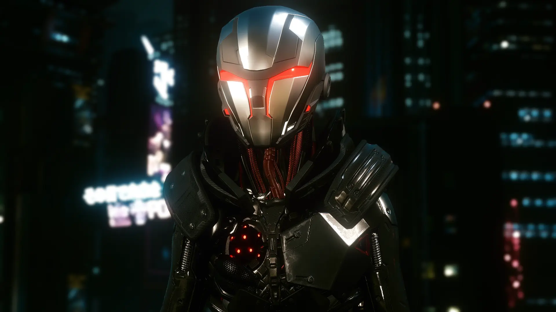 Shadow Cyborg Helmet At Cyberpunk 2077 Nexus - Mods And Community