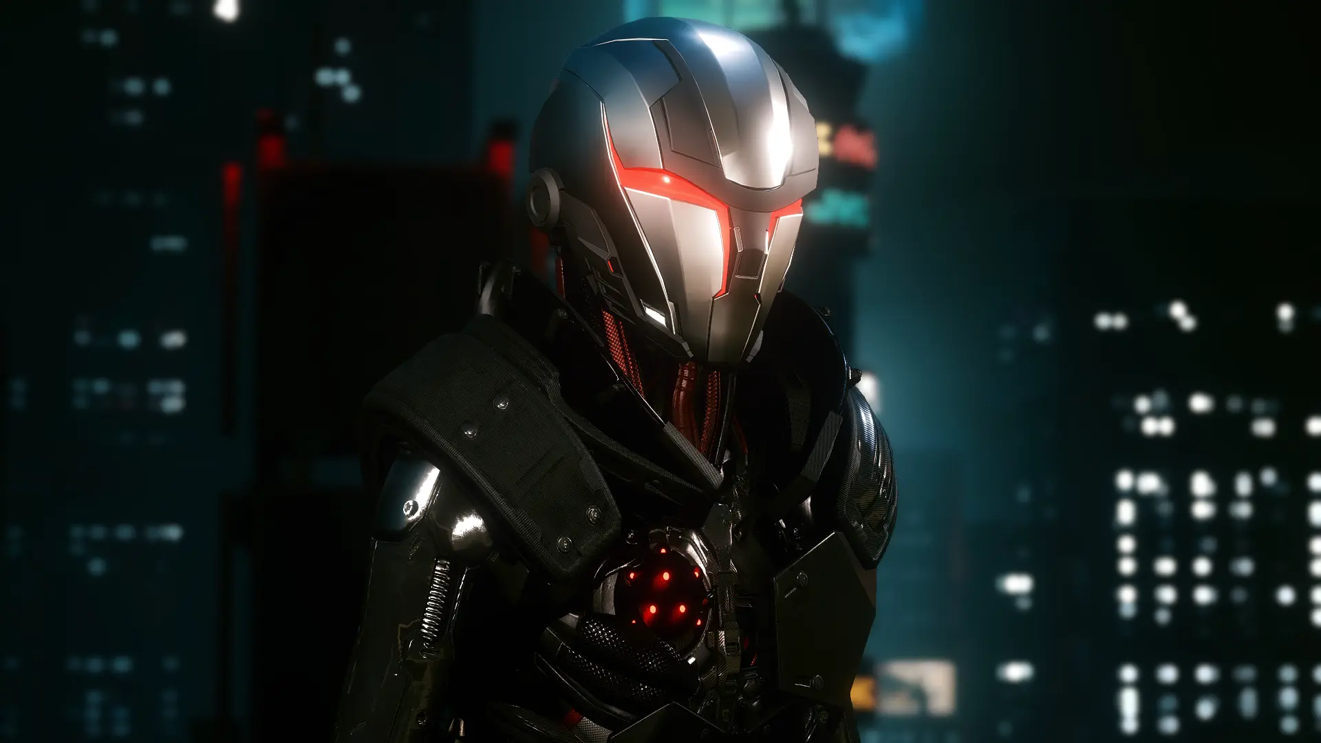 Shadow Cyborg Helmet at Cyberpunk 2077 Nexus - Mods and community