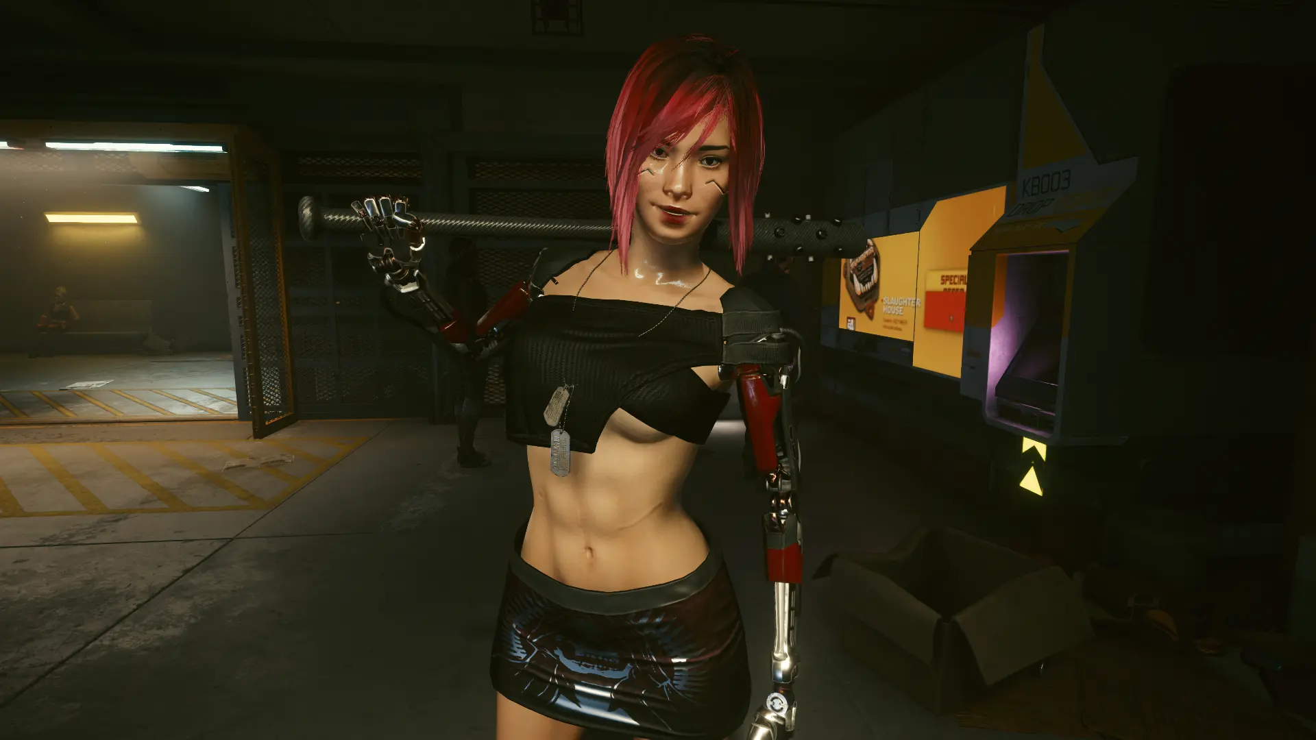 Punk Female V Feat. custom skin by Zosoab at Cyberpunk 2077 Nexus ...