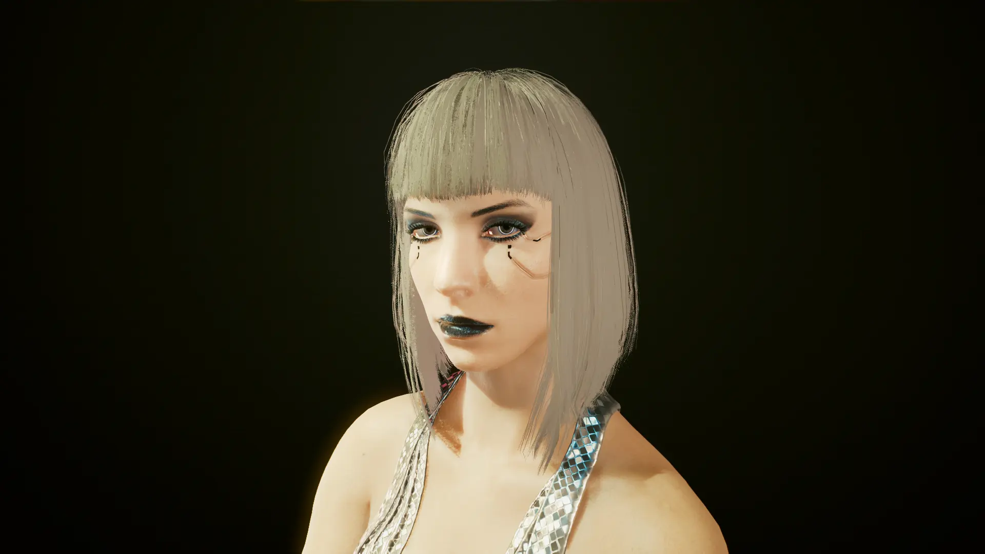 Hair - Longer Bob at Cyberpunk 2077 Nexus - Mods and community