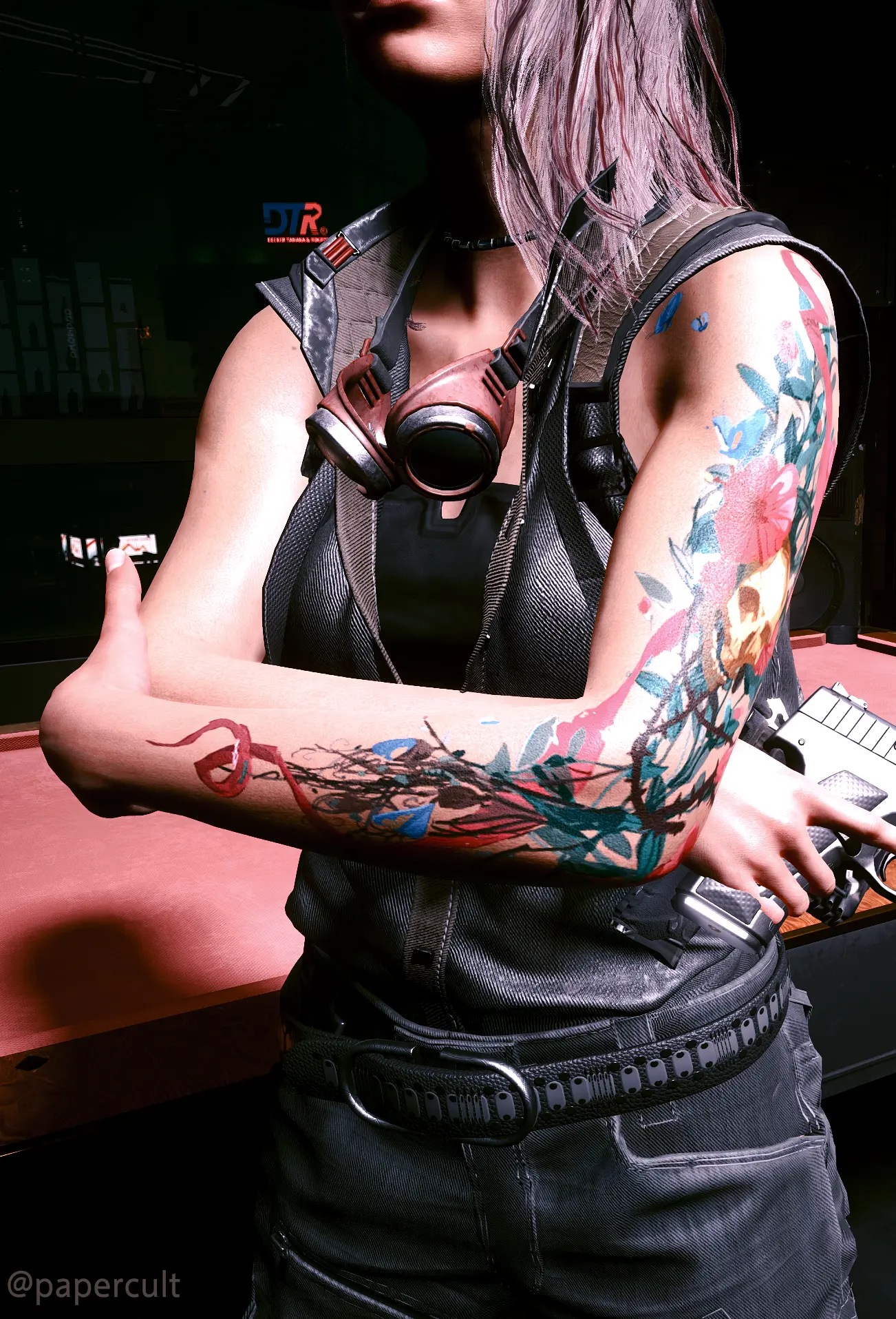 Chloe Price for Female V by catsigma and papercult at Cyberpunk 2077 ...