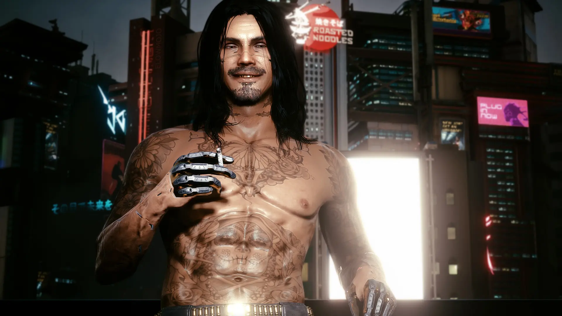 Valentino Tattoo in black (f and m) at Cyberpunk 2077 Nexus - Mods and ...