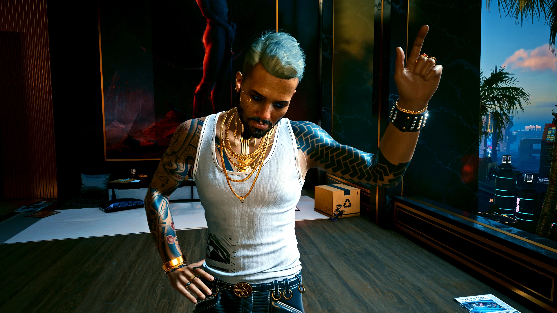 Kerry Eurodyne Poses - Hands on Hips Collection at Cyberpunk 2077 Nexus ...