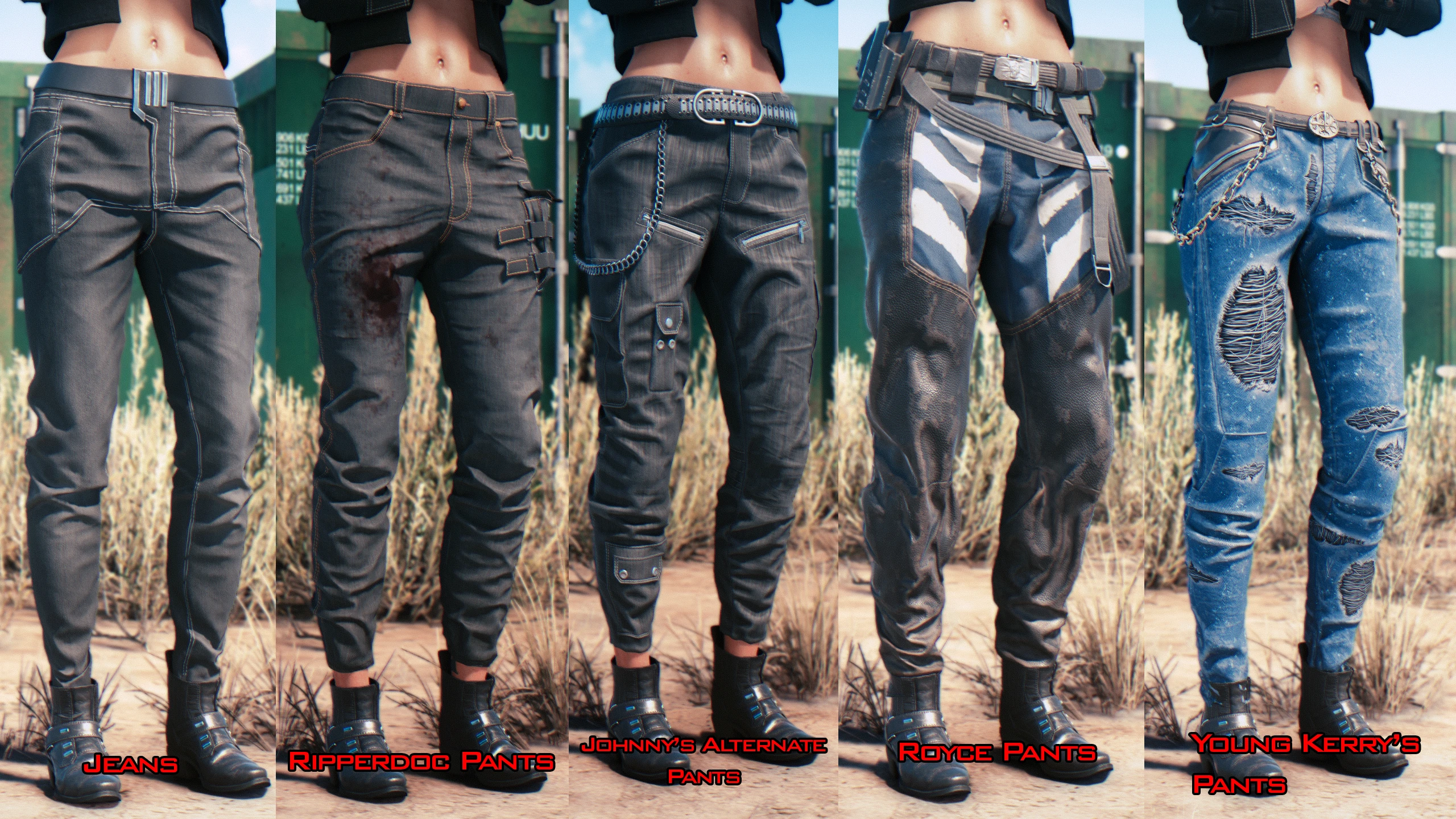 Zink's Refits - For Male and Female at Cyberpunk 2077 Nexus - Mods and ...