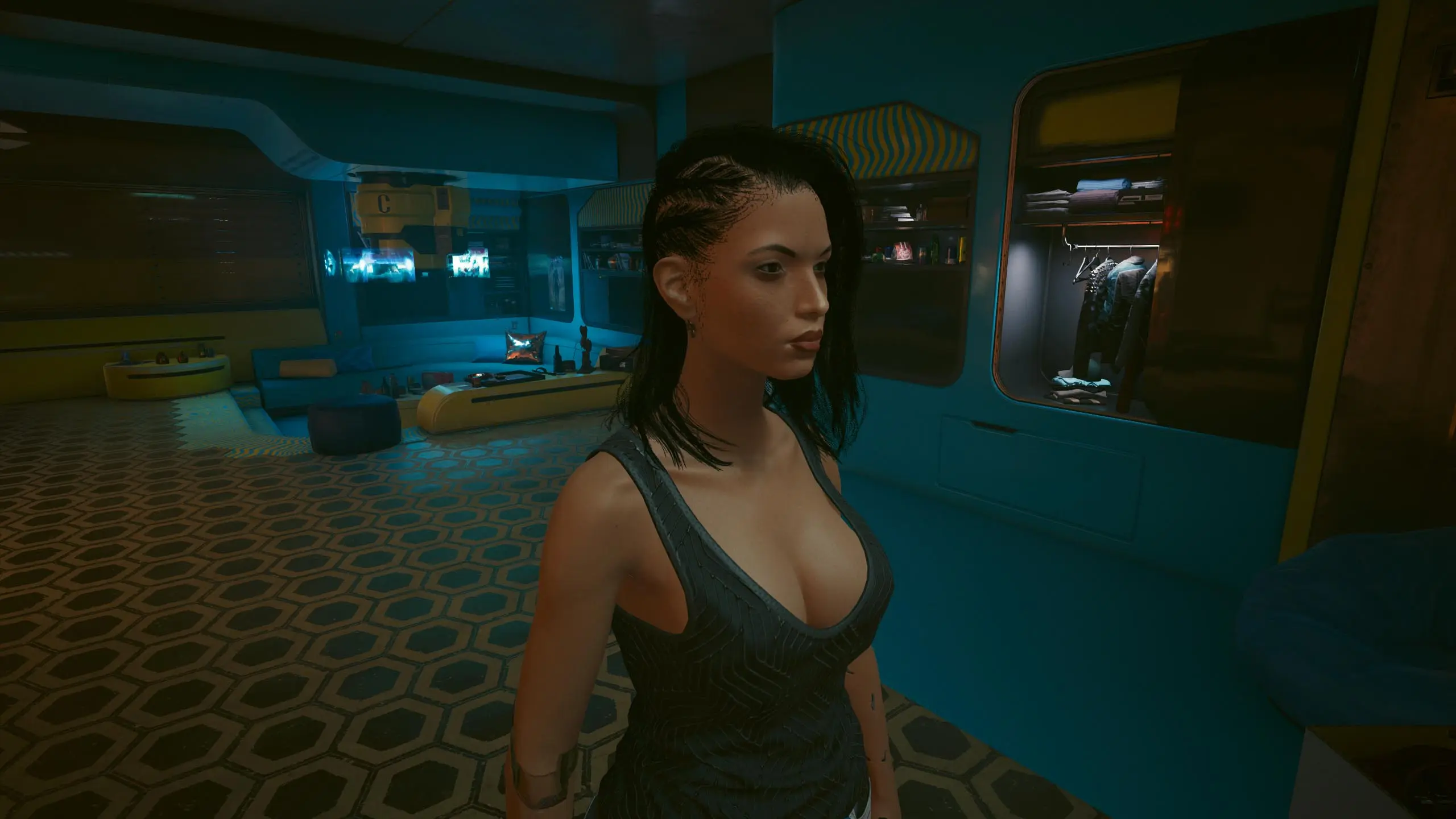 Tweaked Vanilla Refits For Enhanced Big Breasts Body Mod By Lxrhyst At Cyberpunk 2077 Nexus