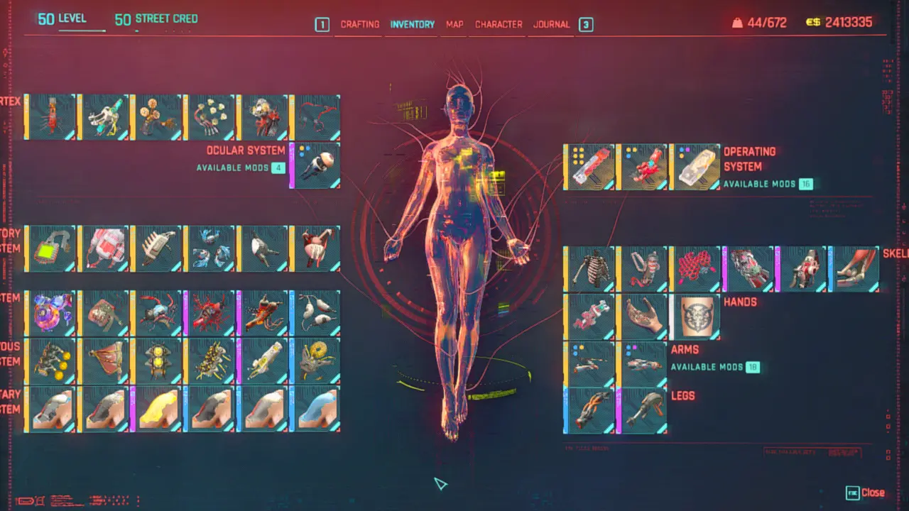 All CyberwareEX (SystemEX Patch) at Cyberpunk 2077 Nexus Mods and