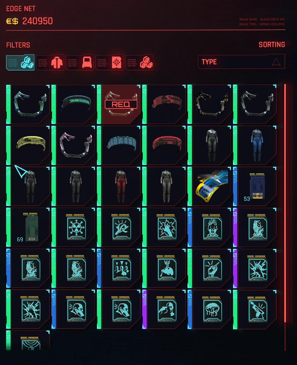 Netrunner gear at cyberpunk 2077 nexus mods and community