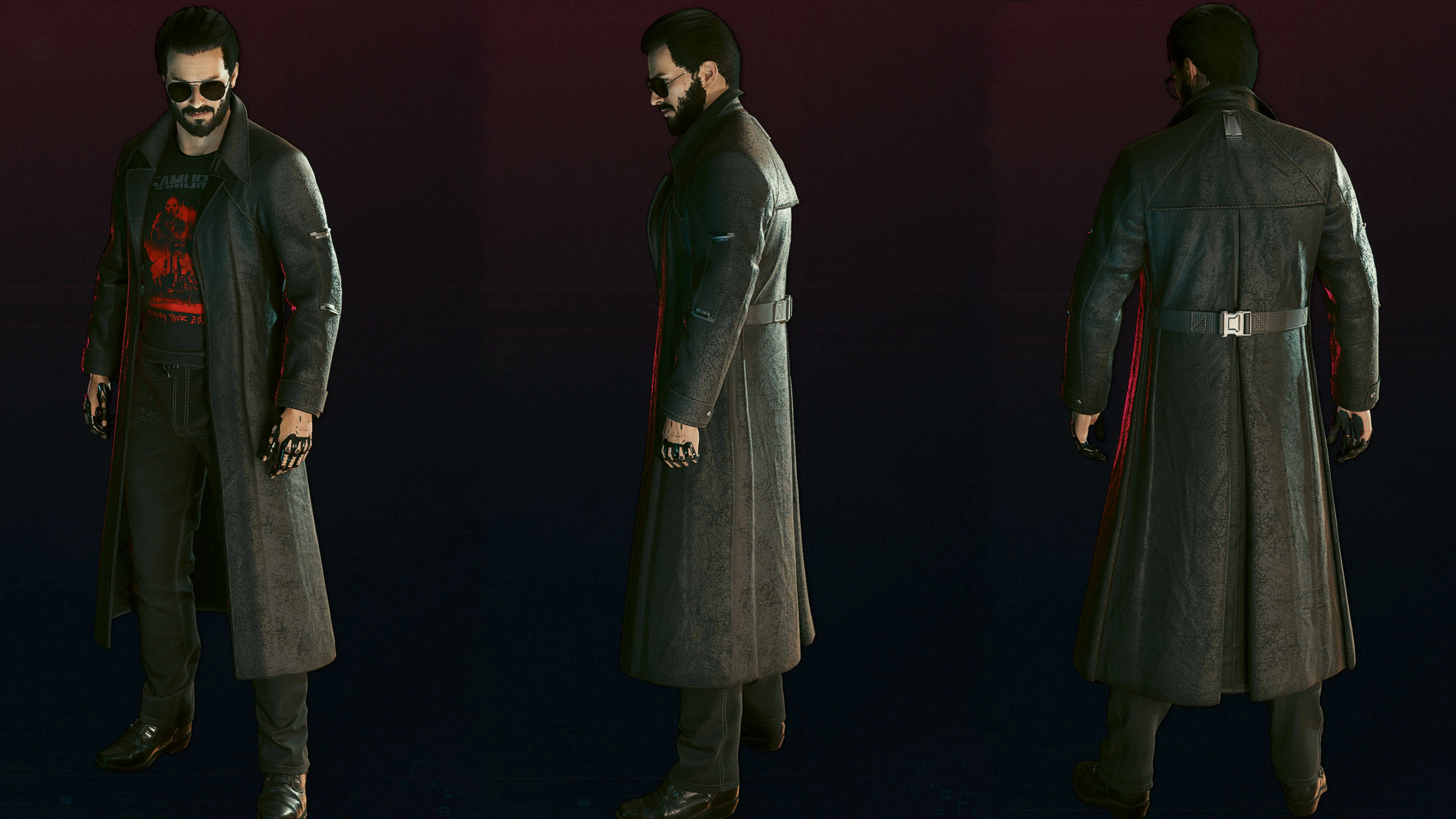 Better Timeworn Trenchcoat Netrunner Long Coat SINGLE ITEM REPLACER 