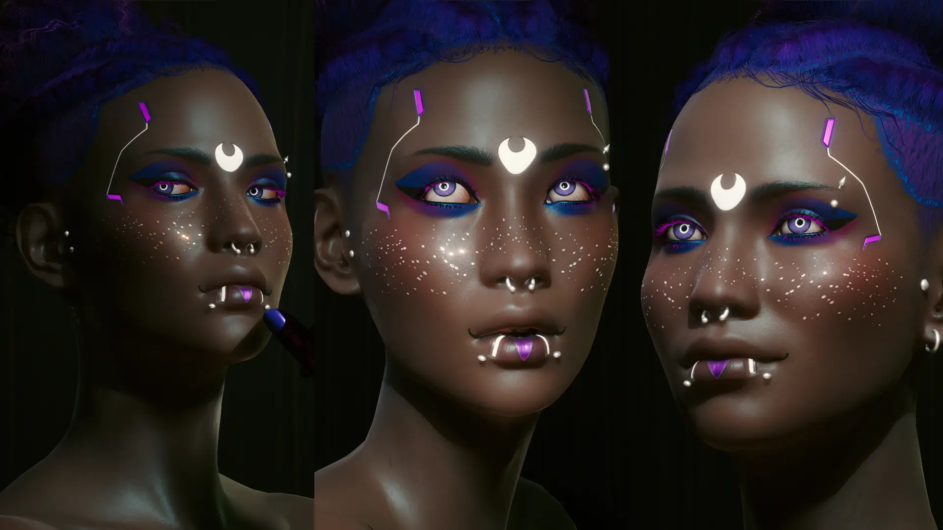 Metallic Freckles at Cyberpunk 2077 Nexus - Mods and community