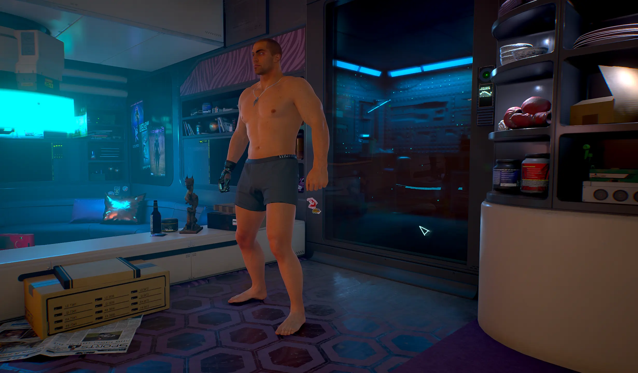 River Ward Alternative Underwear At Cyberpunk 2077 Nexus Mods And