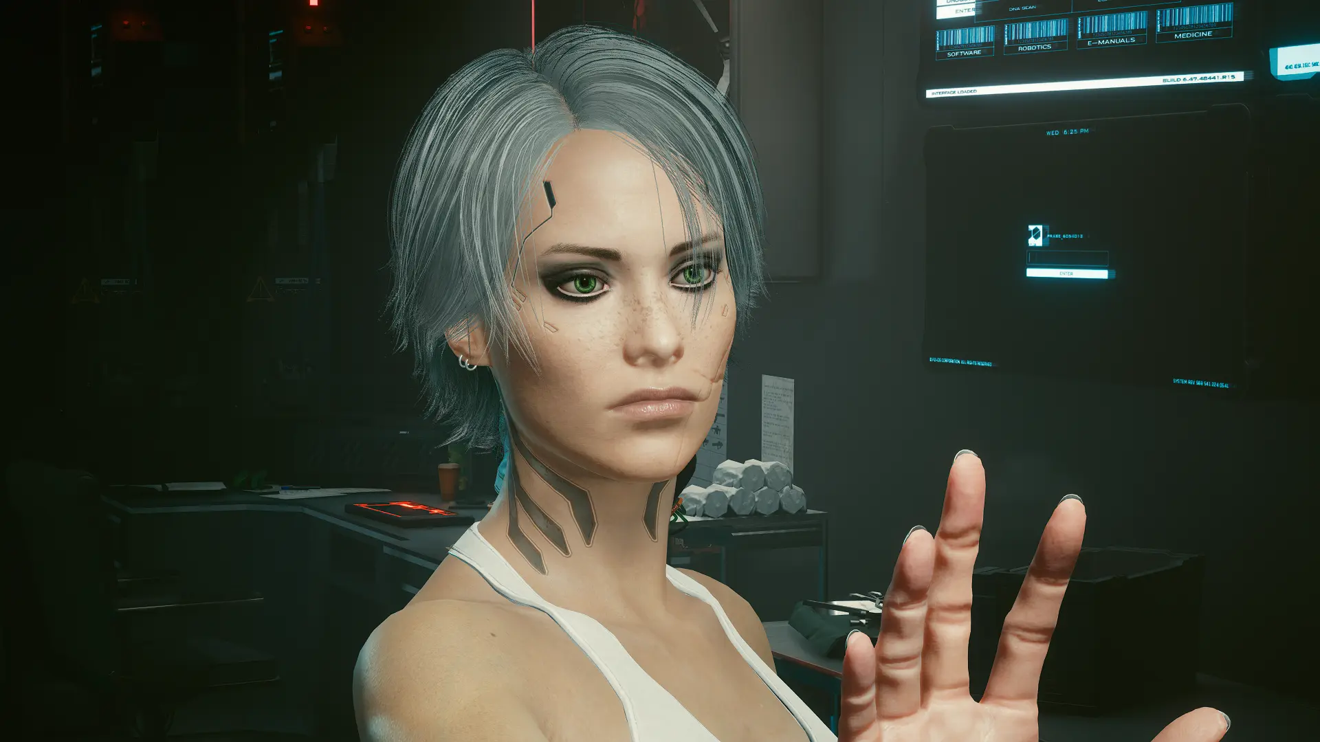 White Hair for V at Cyberpunk 2077 Nexus - Mods and community