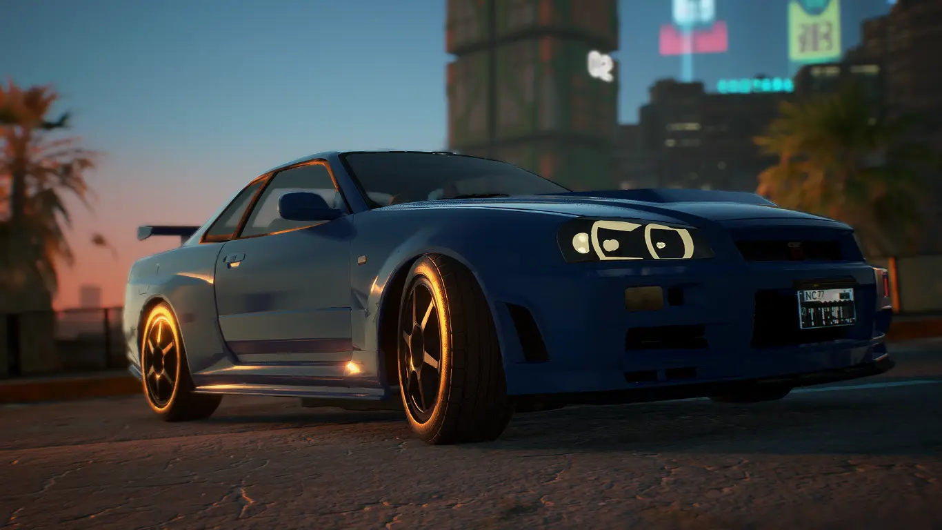 02' Nissan Skyline GT-R R34 at Cyberpunk 2077 Nexus - Mods and community