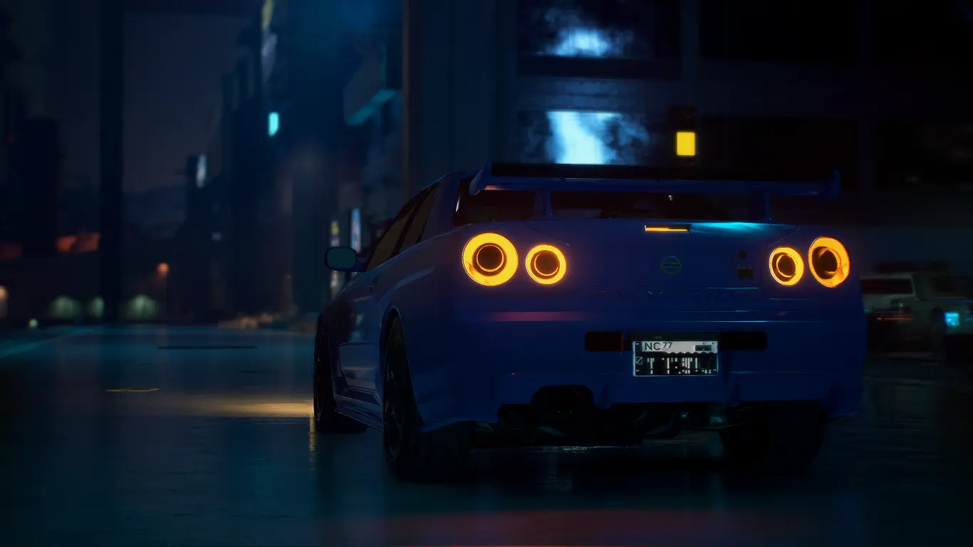 02' Nissan Skyline GT-R R34 at Cyberpunk 2077 Nexus - Mods and community