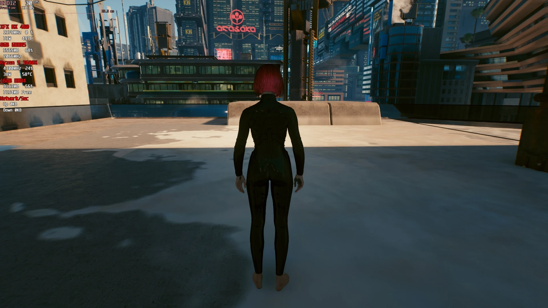 Solid Color Netrunner Red Suit Replacers at Cyberpunk 2077 Nexus - Mods ...