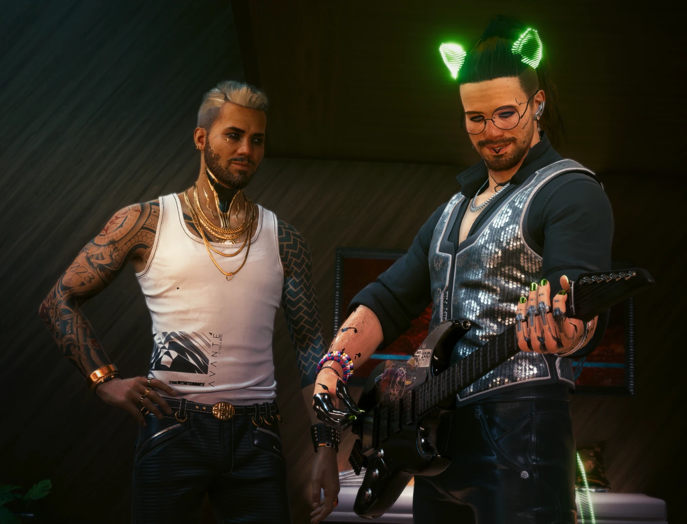 PMU - Zwei Custom Poses - Rockerboy Set at Cyberpunk 2077 Nexus - Mods ...